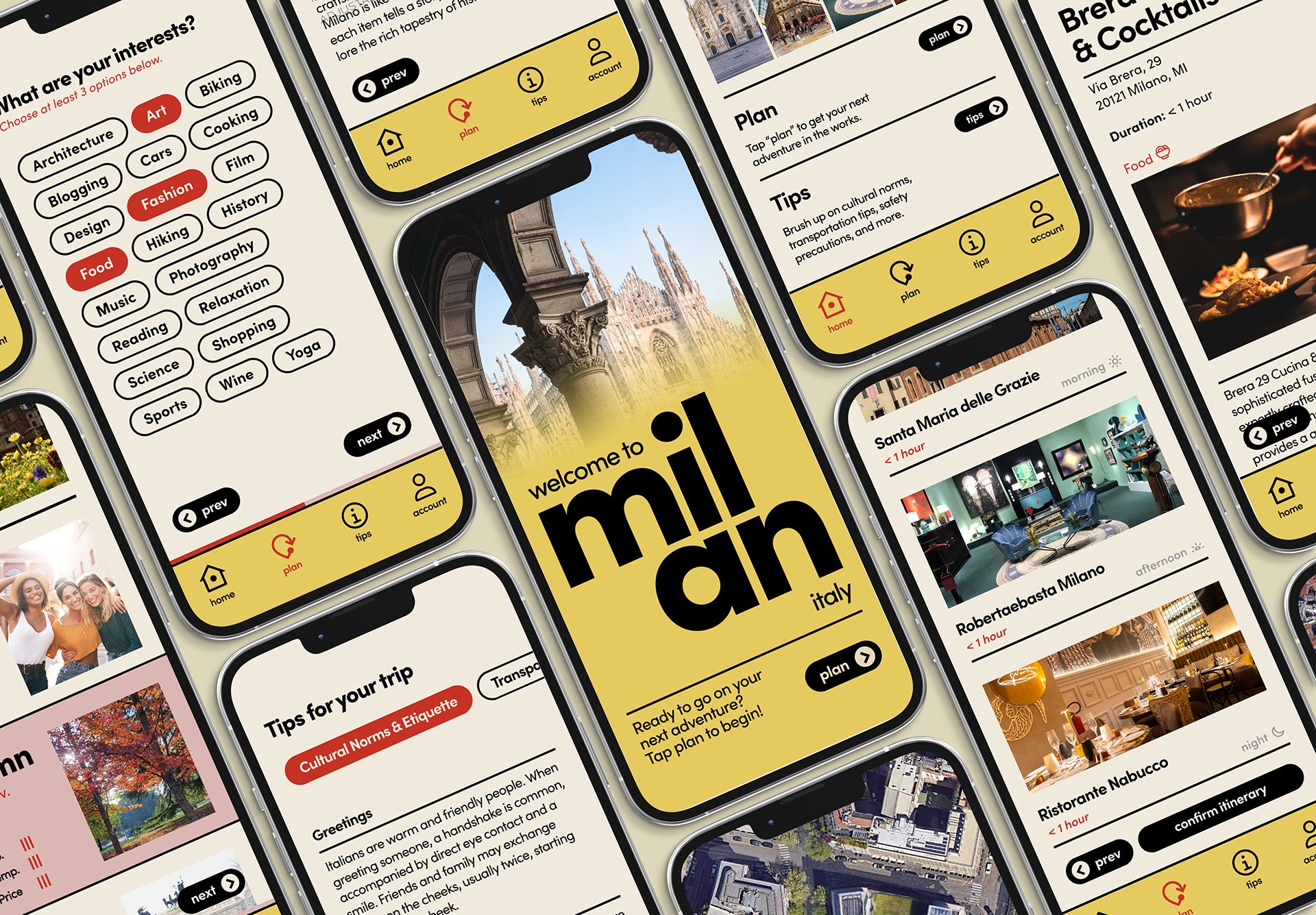 Milan, Italy Tourism App
