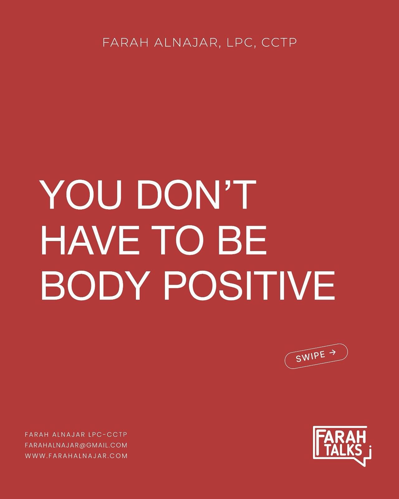 You have choices when it comes to your relationship with your body. Most people think in extremes but it's way more nuanced.
Healing your body image is about connecting to your body and establishing an identity outside your looks. 

Join my body imag