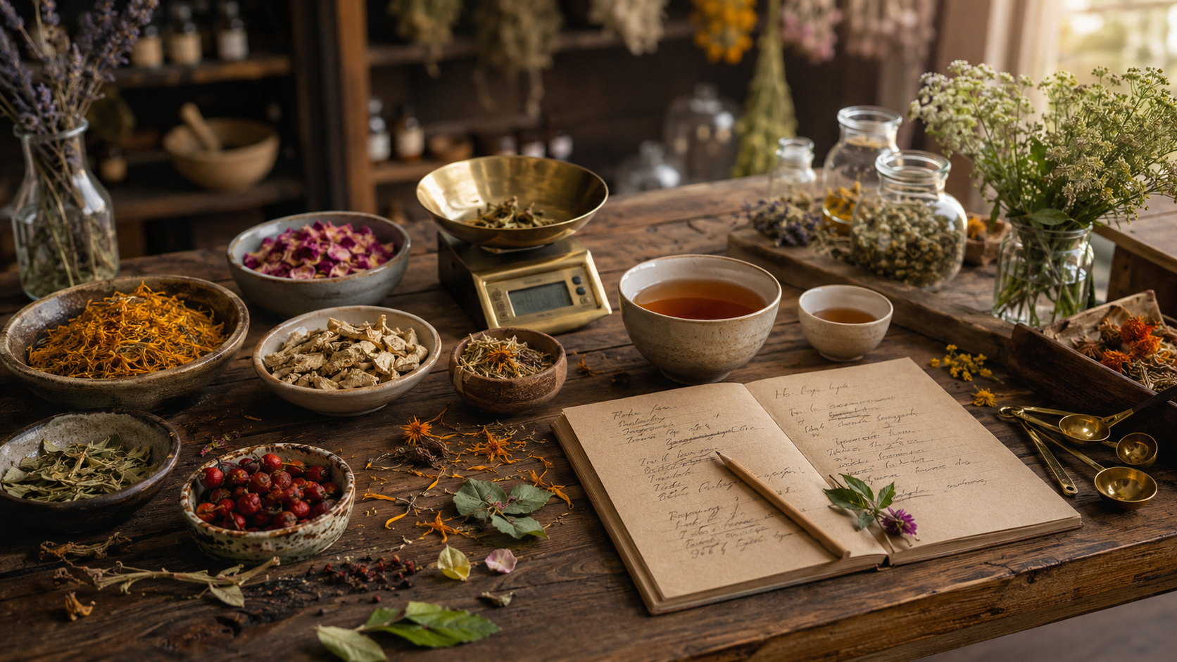 Inside the Apothecary: How a Seasonal Tea Is Created