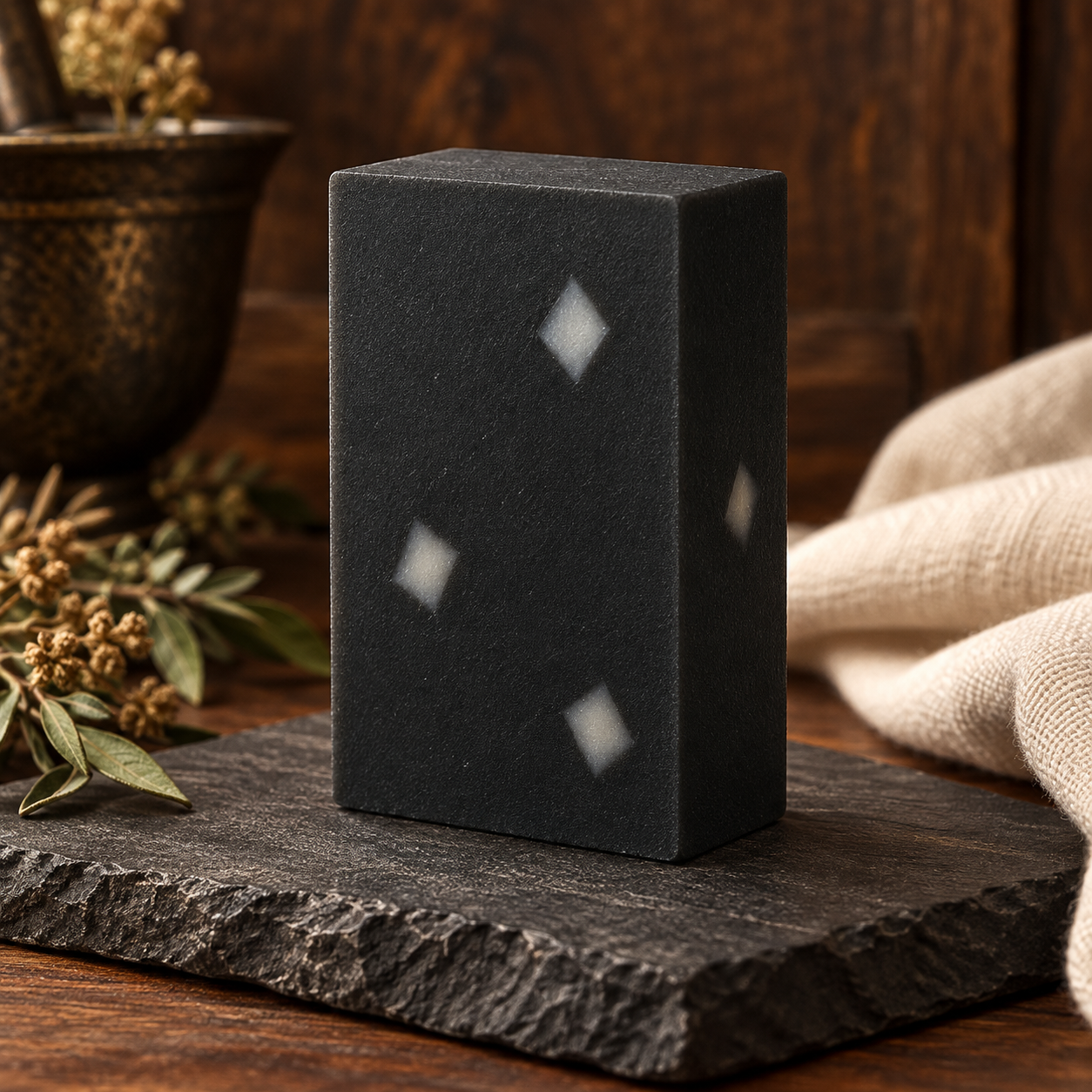 Onyx Mist Charcoal Soap on Slate-1.png