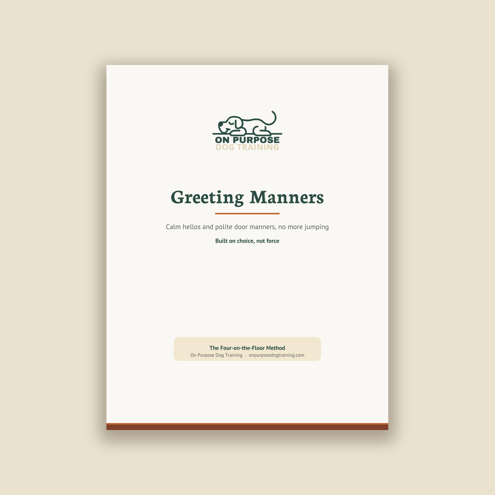 Greeting Manners: Calm Hellos and Polite Door Manners
