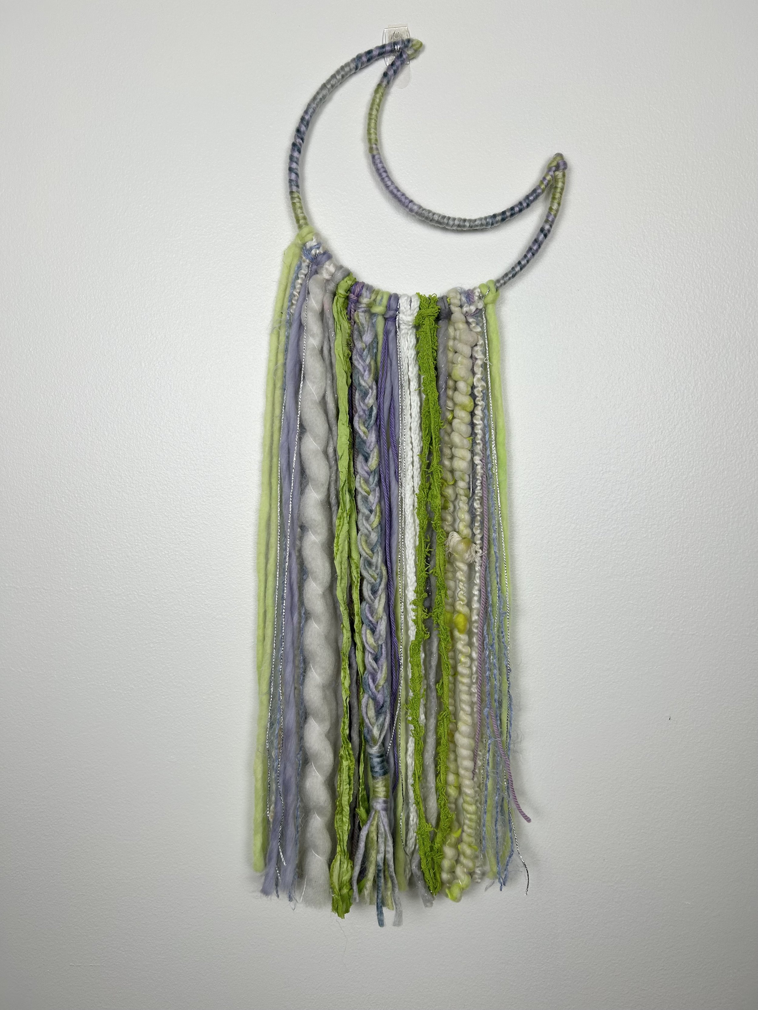 "Night Song" in Lavender and Green