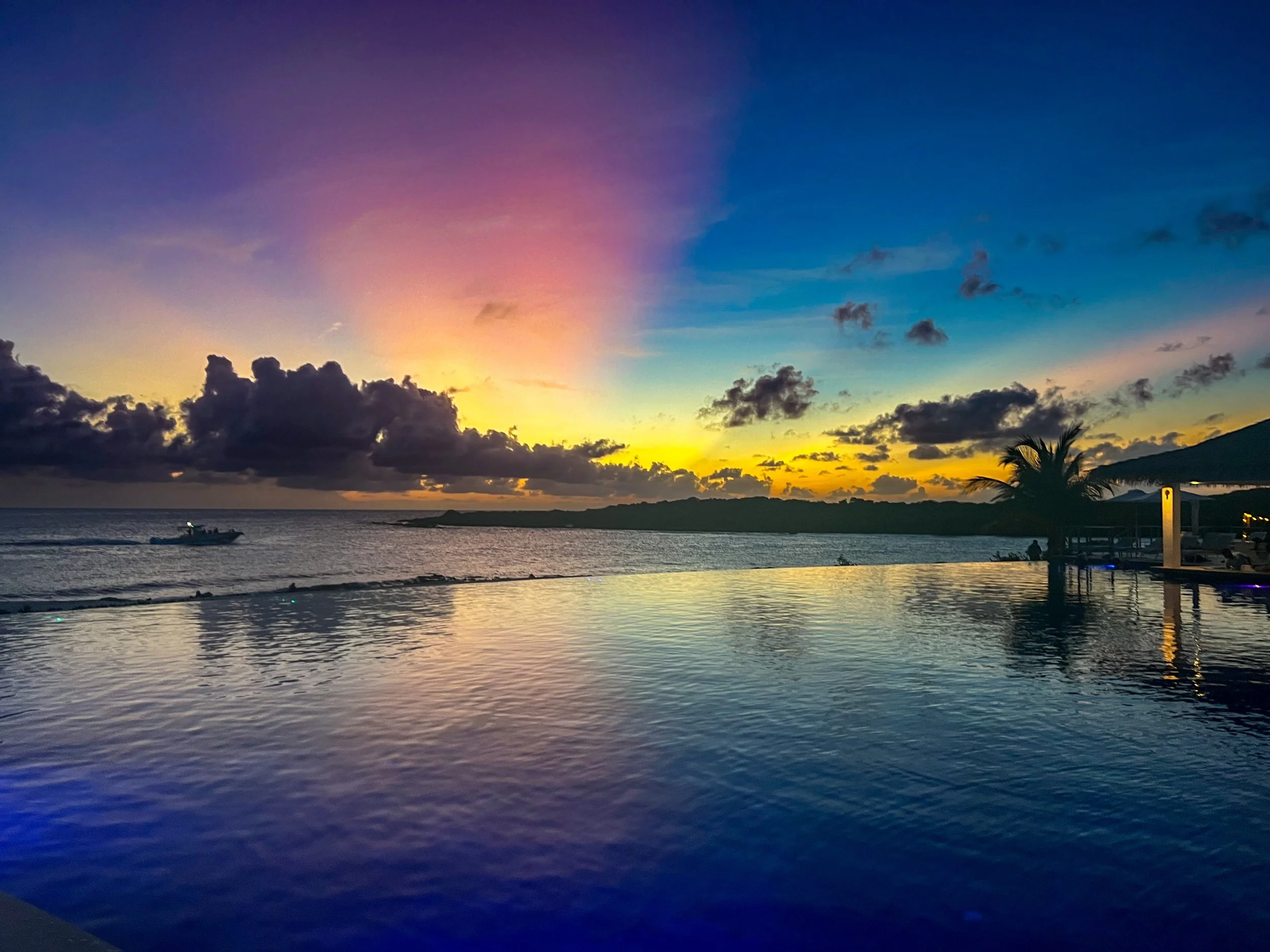 Sandals resort arrival and check-in tips for first-time guests at sunset