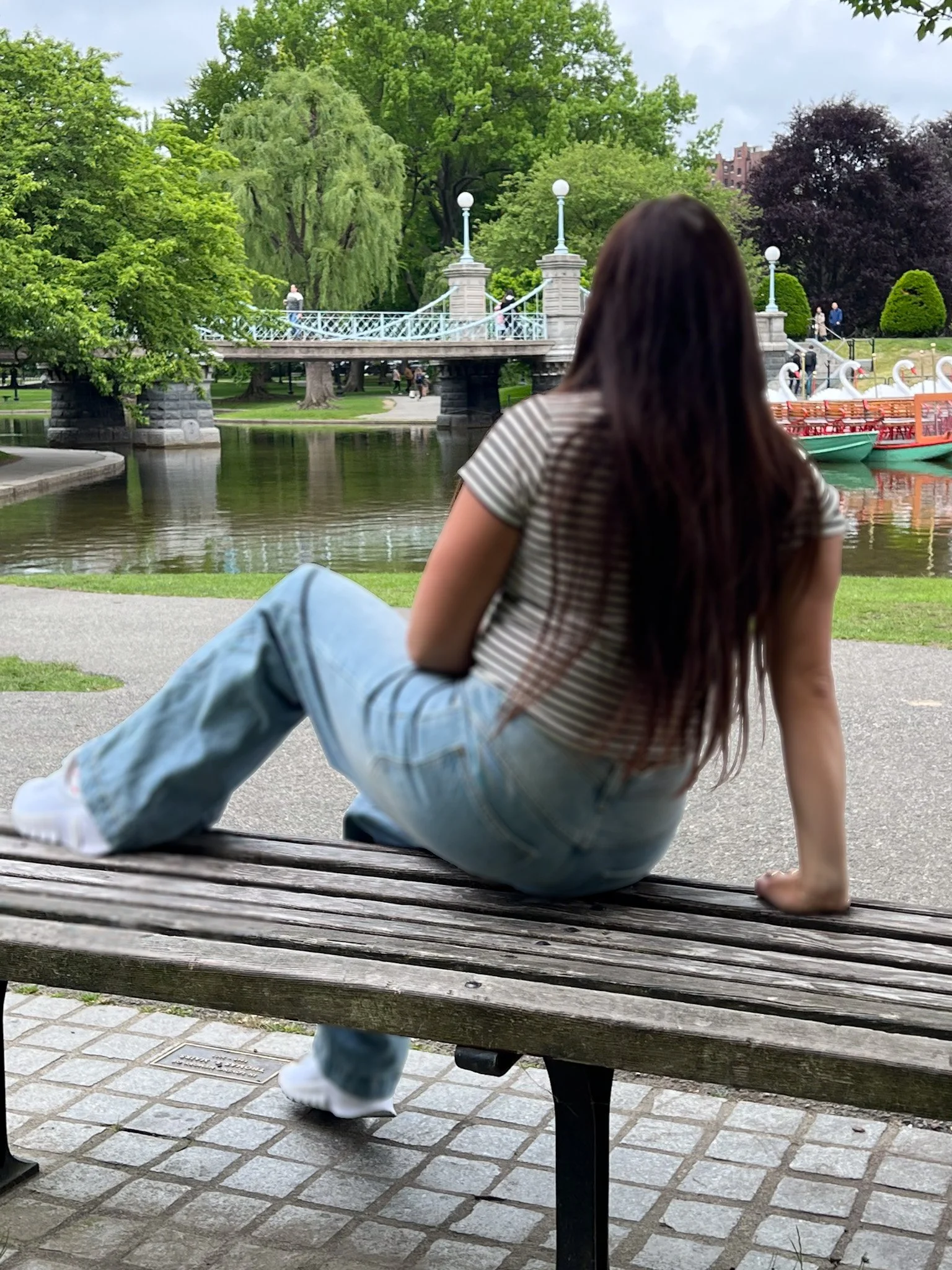 Boston Public Garden during spring — best time to visit Boston.