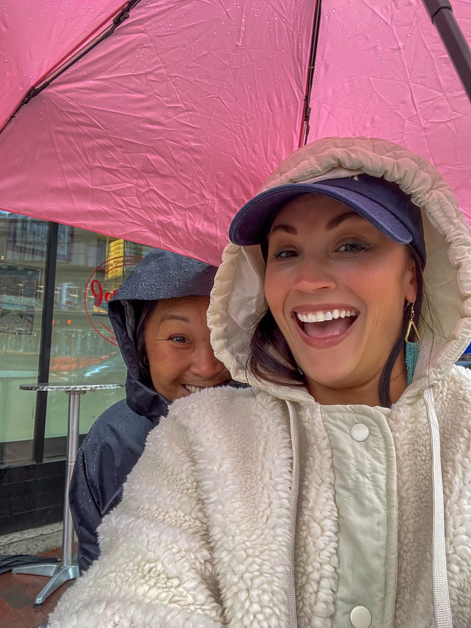 Spring time in Boston bring your umbrella