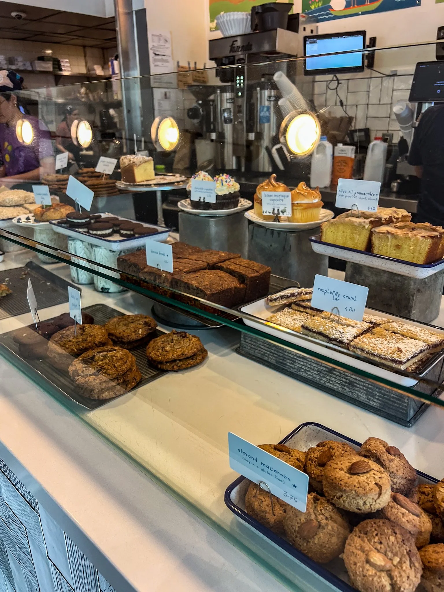 Flour Bakery sticky bun – best restaurants in Boston outside the North End