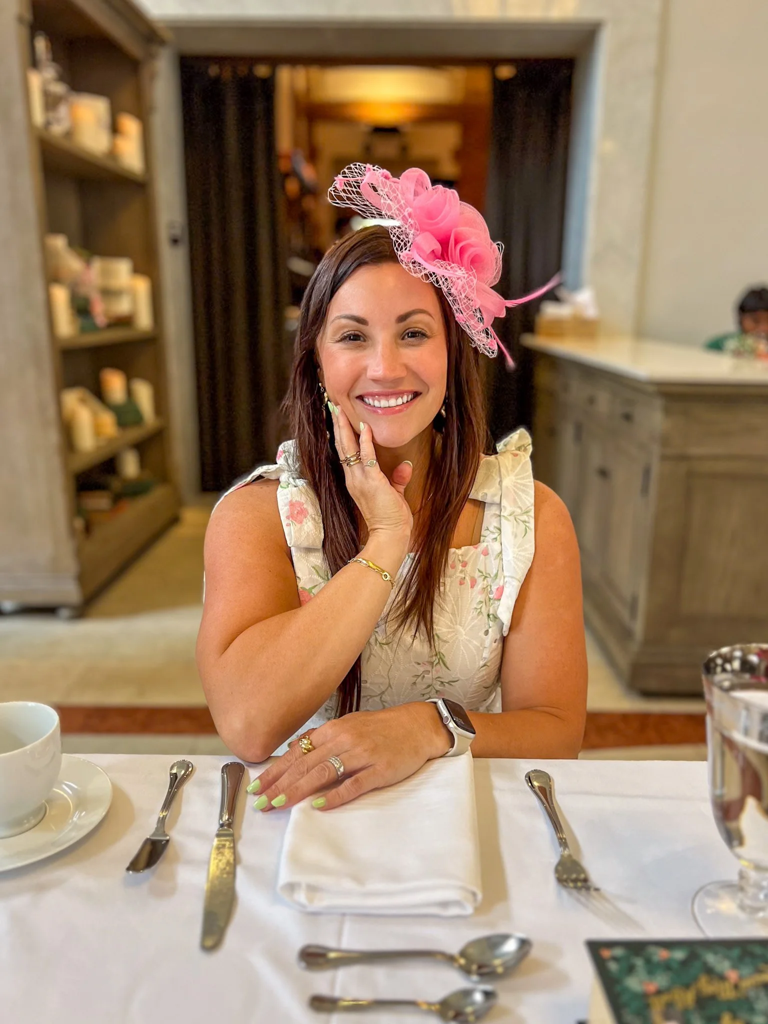 Tea at Boston Public Library Outfit – 24 hours in Boston guide