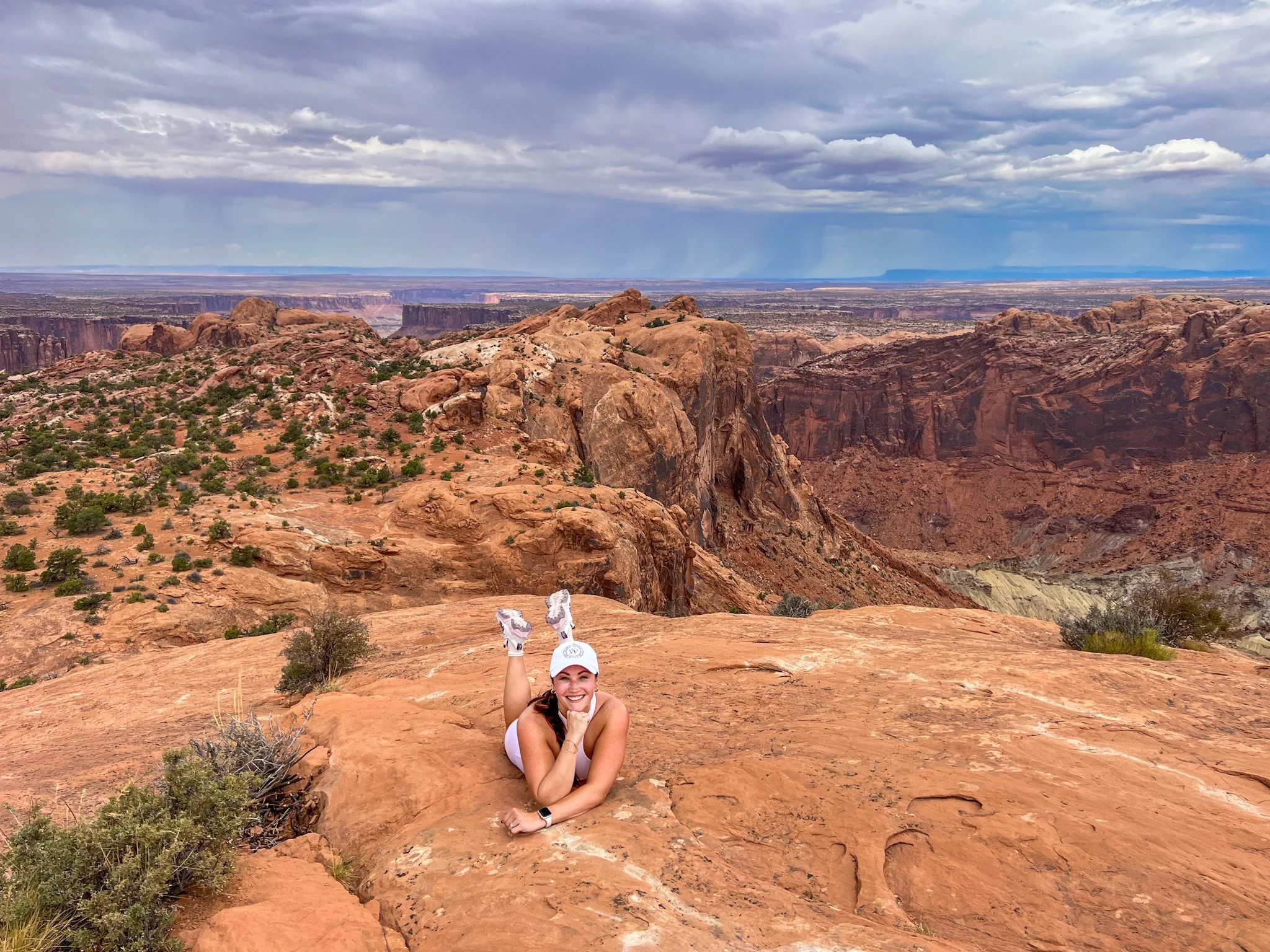 Upheaval Dome overlook on a Canyonlands National Park in 24 Hours itinerary