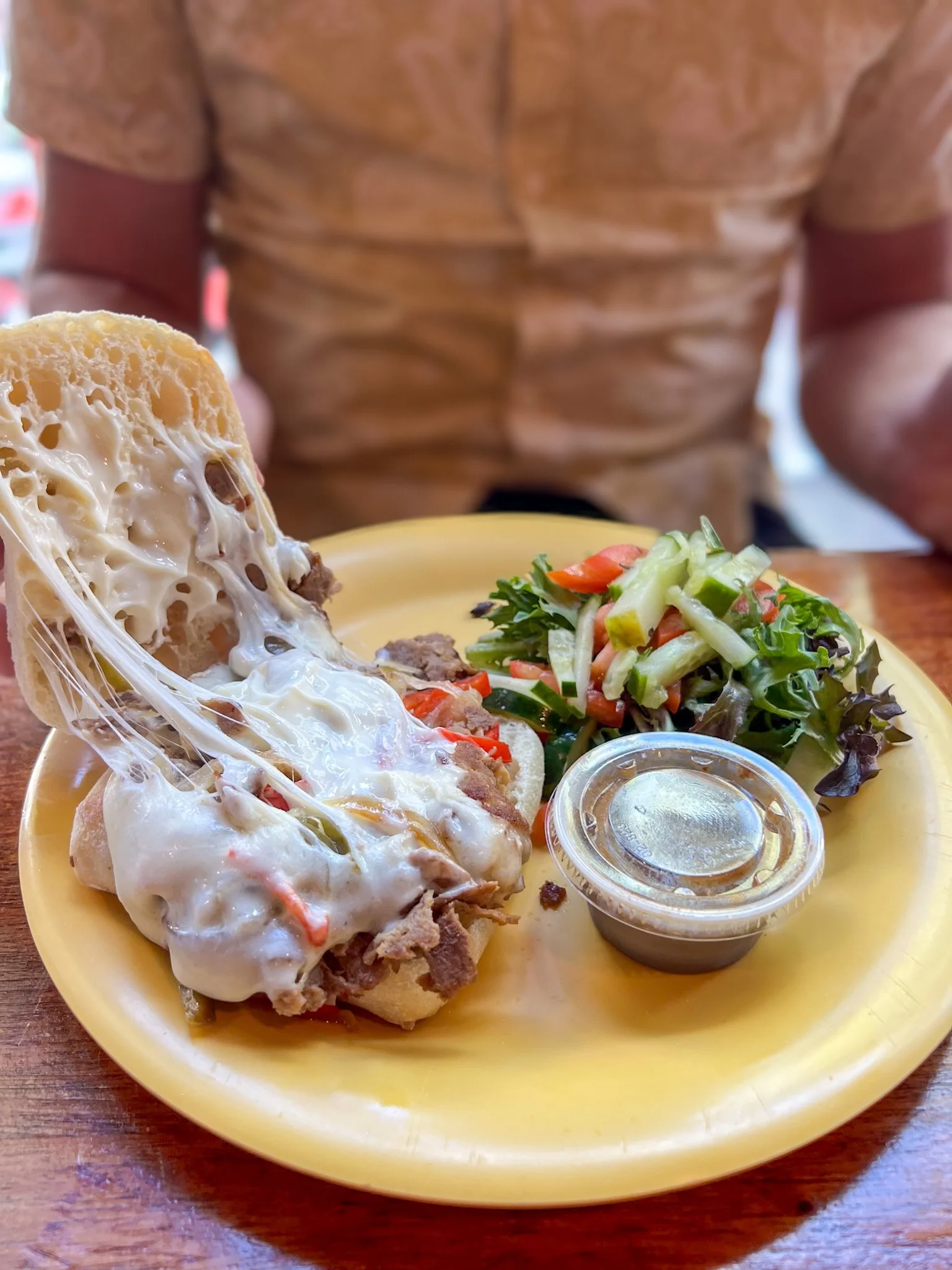Gulu Gulu Cafe lunch on a Salem day trip from Boston
