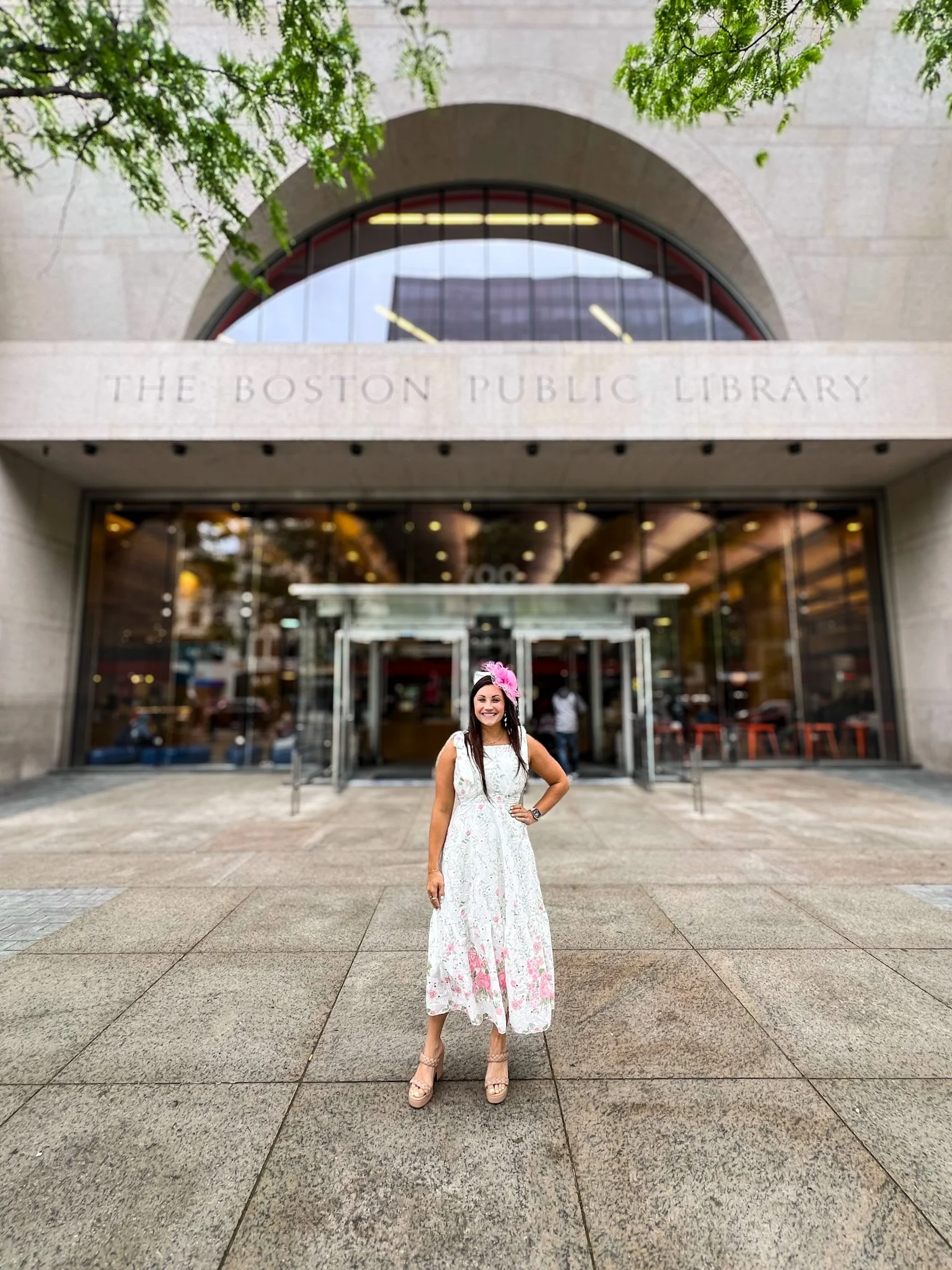 Boston Public Library courtyard tea room – things to do in Boston