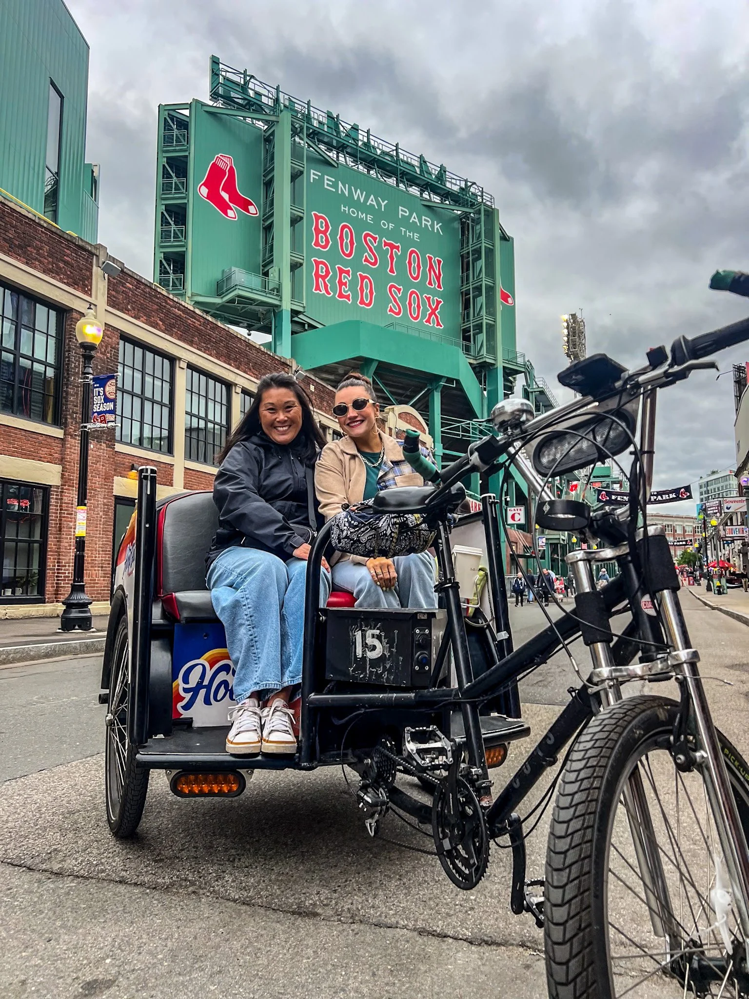 Pedicab tour in Beacon Hill – unique things to do in Boston