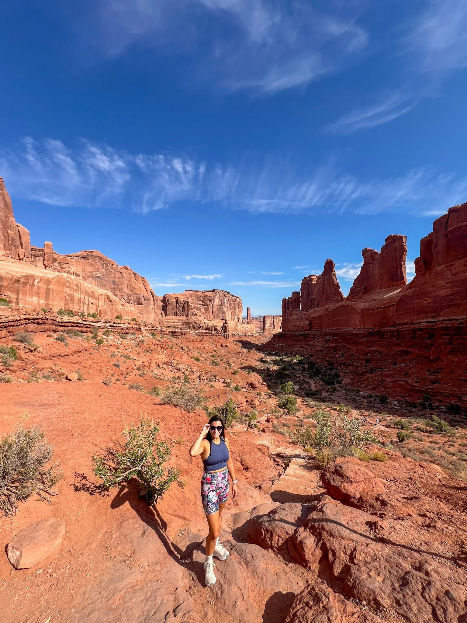 Park Avenue Viewpoint, stops to make in Arches National Park if you can’t hike