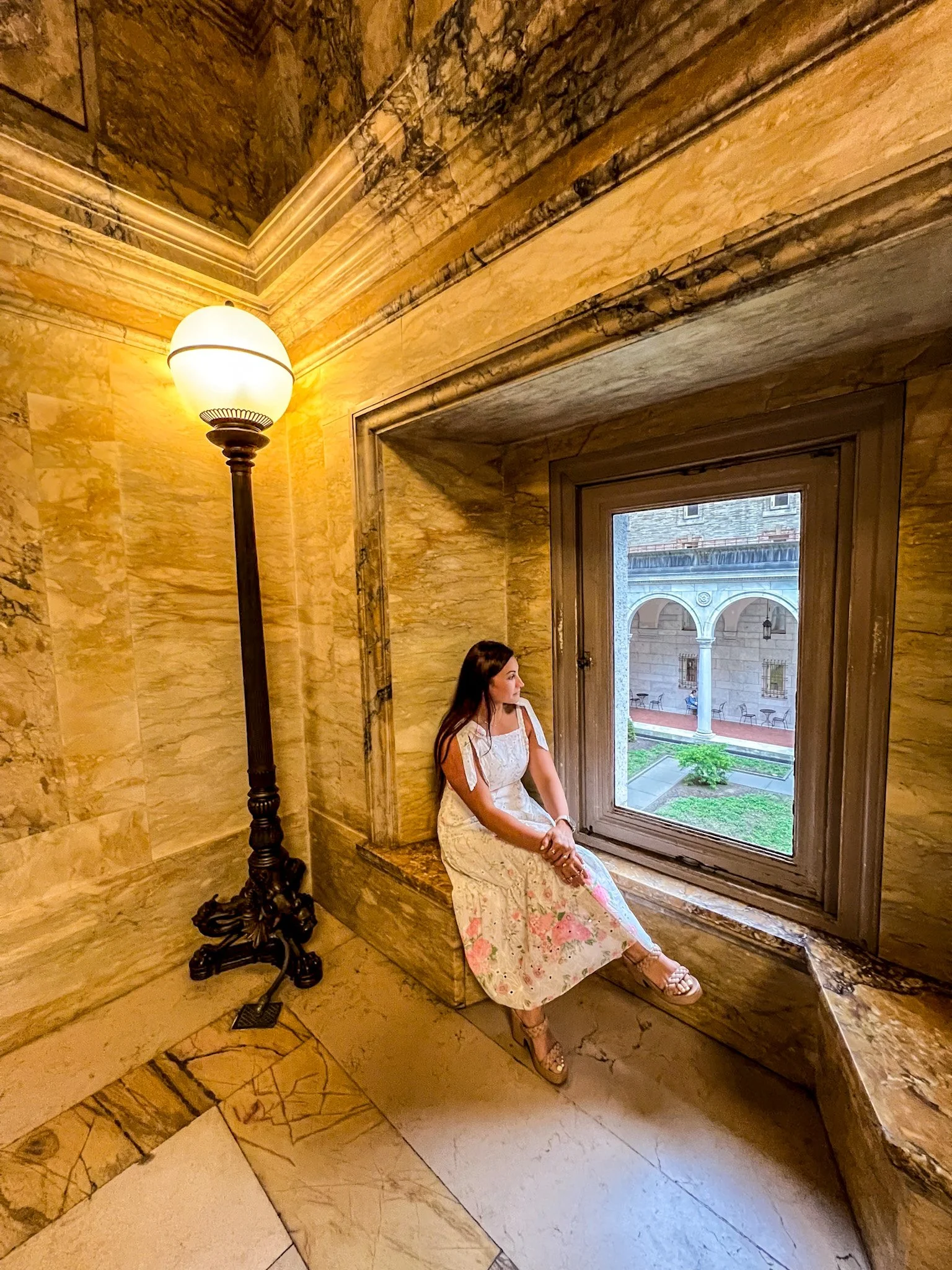 Weekend in Boston Tea at Boston Public Library