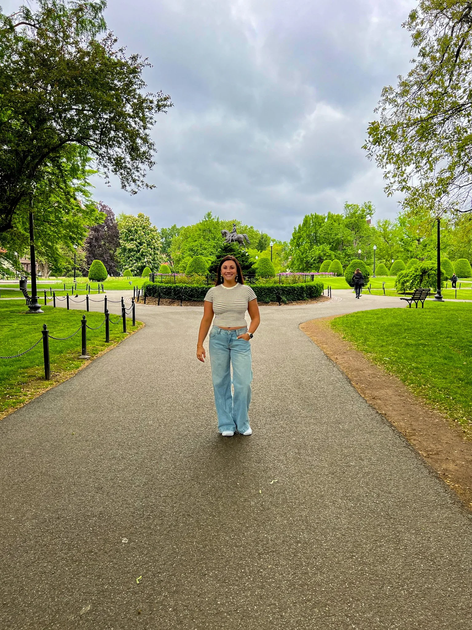 Boston Common spring flowers – 24 hours in Boston