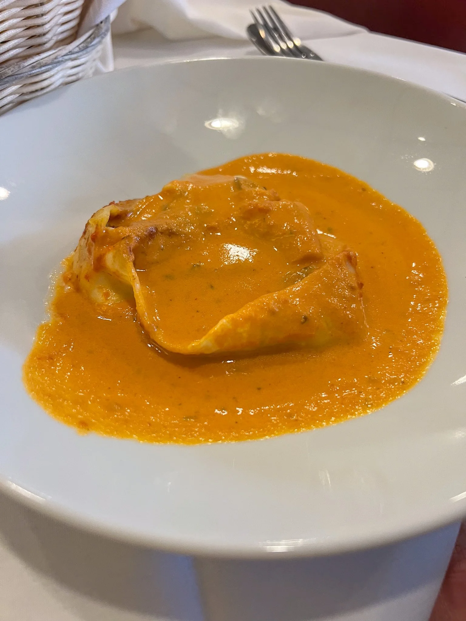 Weekend in Boston dinner in the North End Pasta