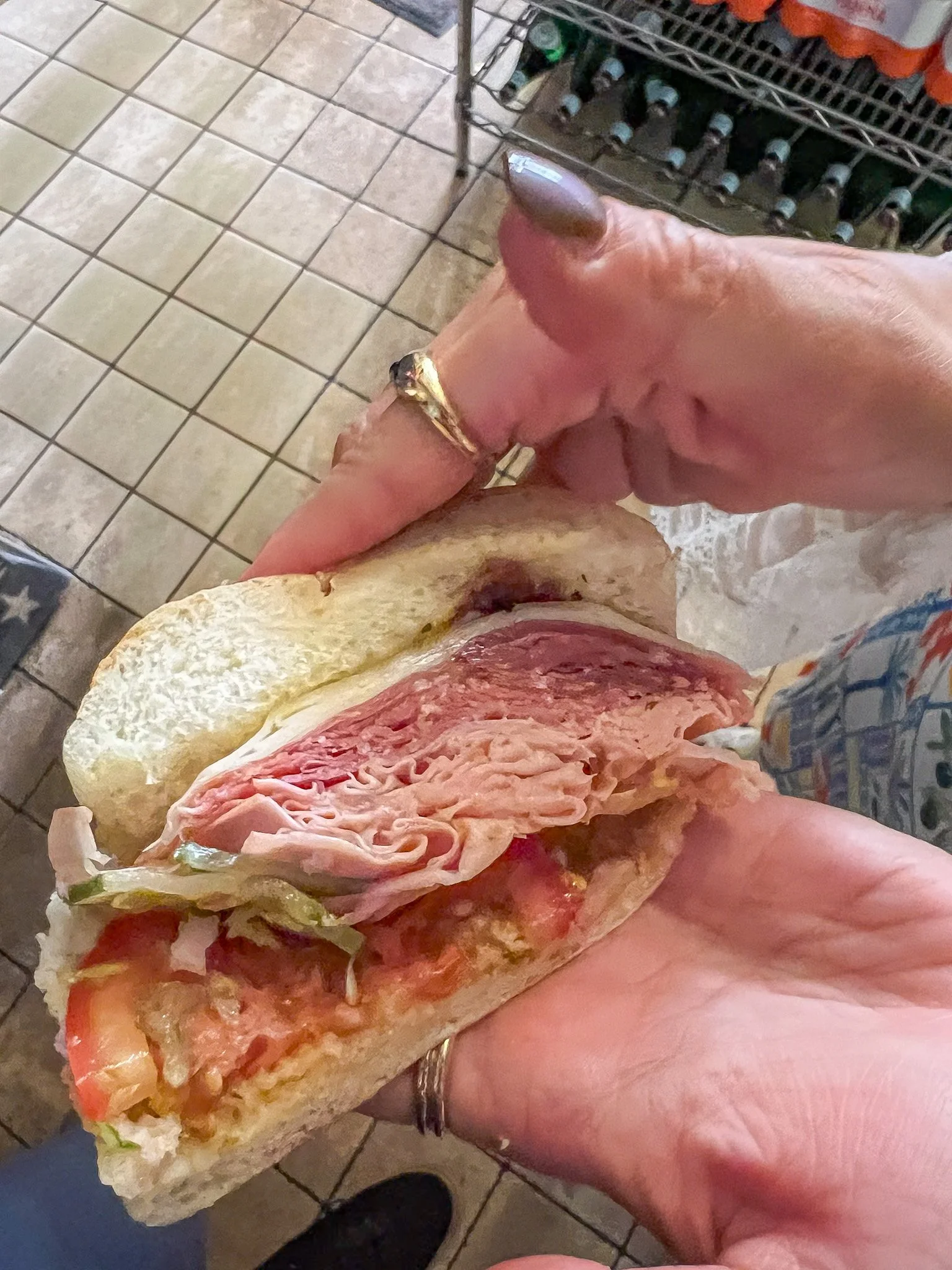 Monica’s Mercado & Salumeria Sandwich 