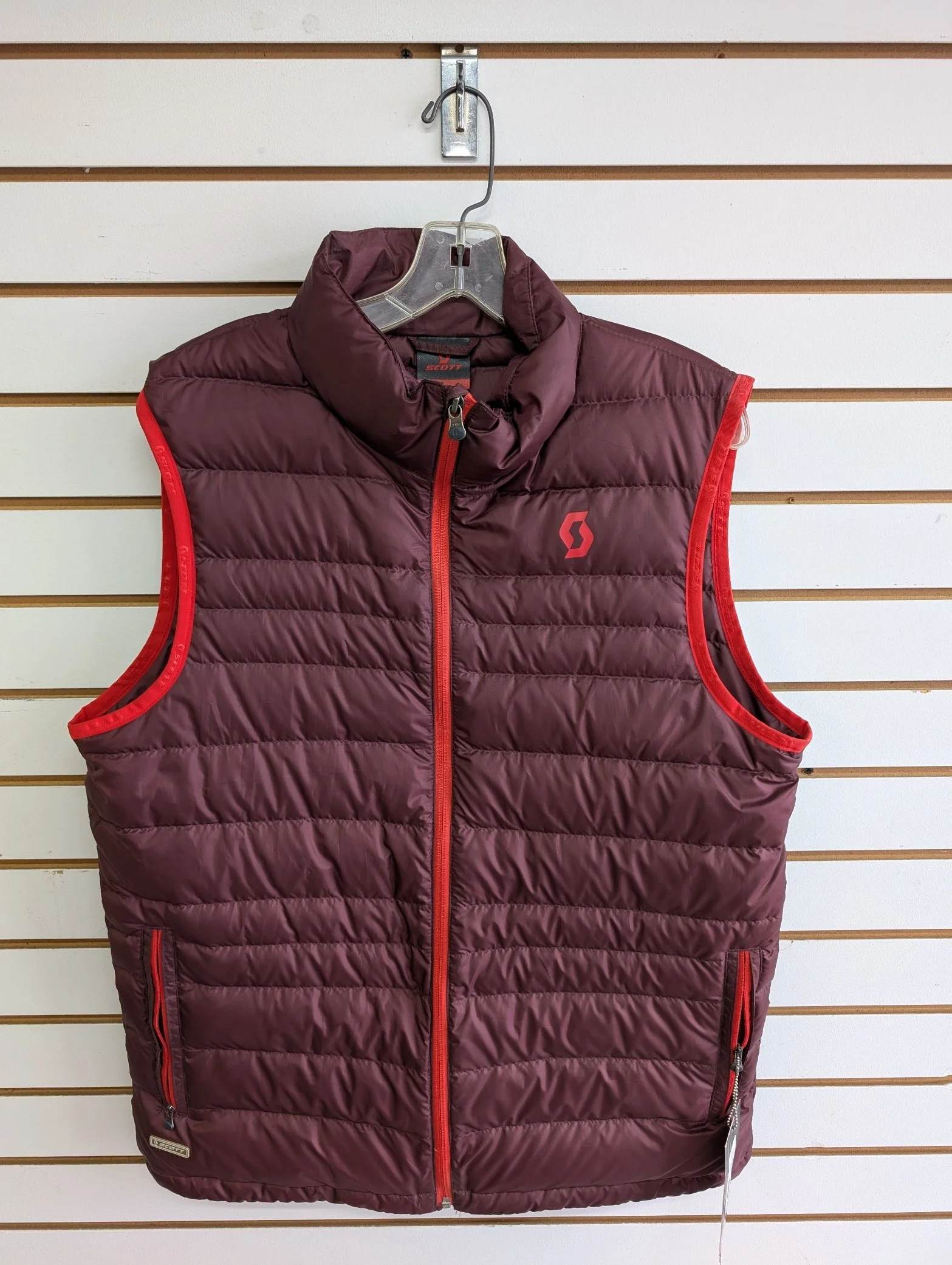 Scott - Vest Kickstart - Burnt Burgundy - Unisex Large