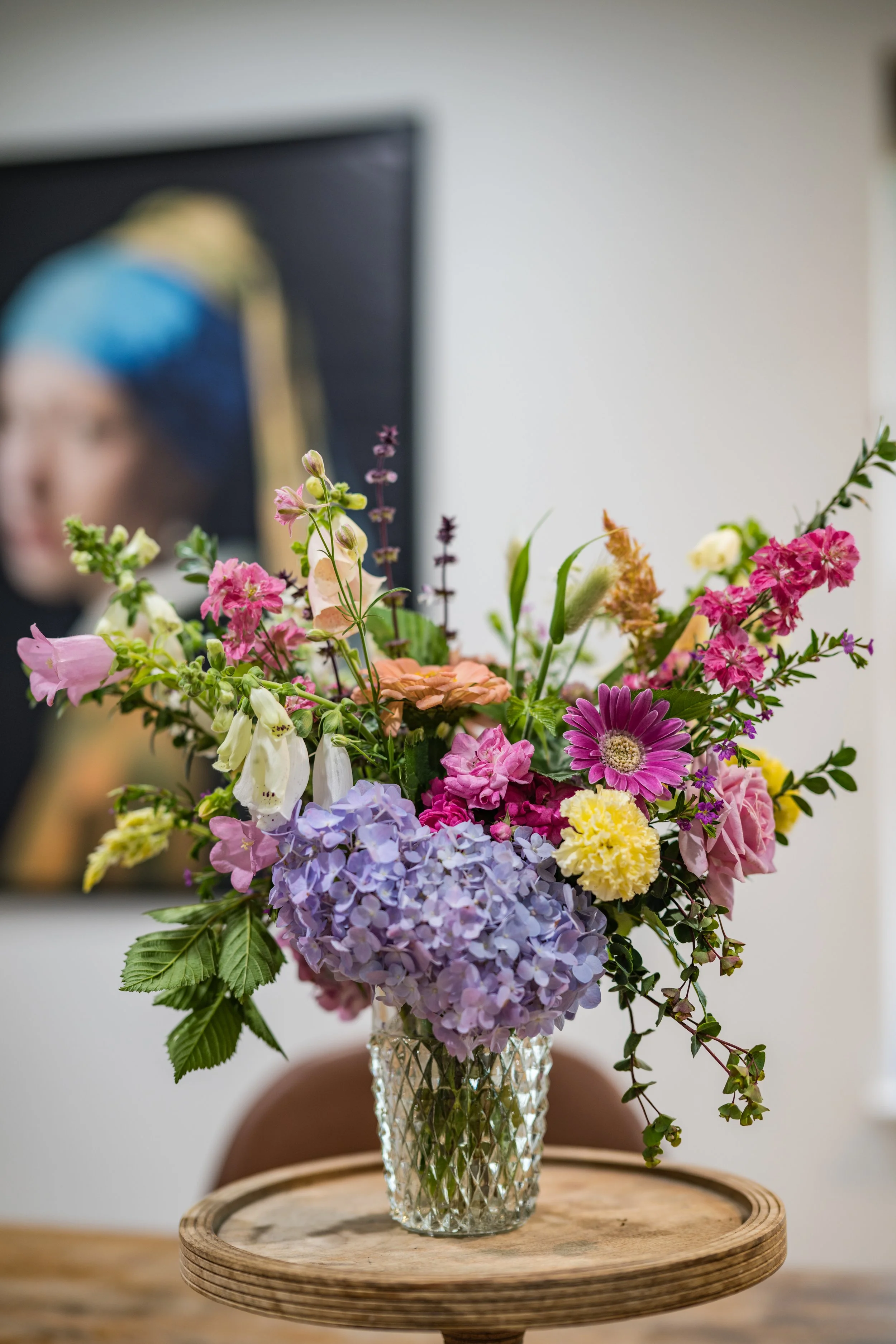 Mother's Day Preorder - Heirloom Crystal Vase Arrangement
