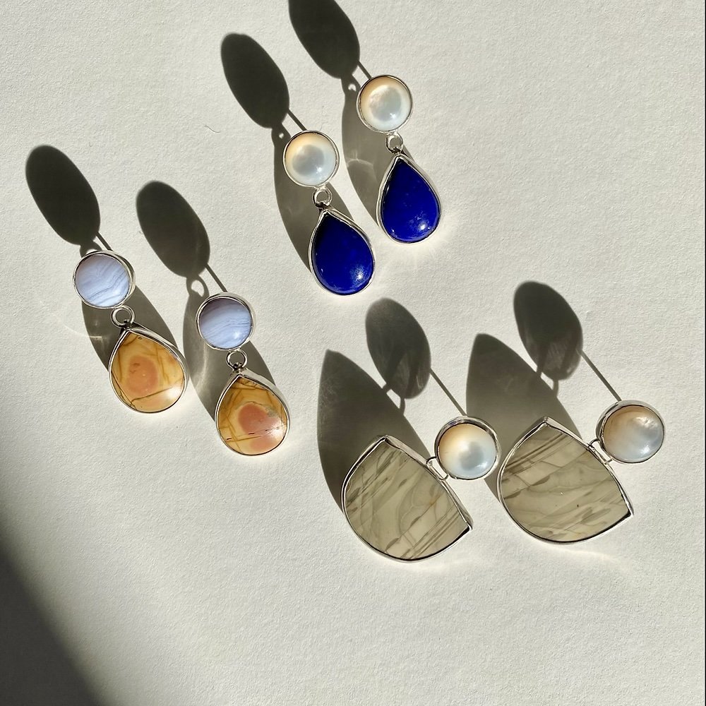 Willow Creek + Pearl Studs