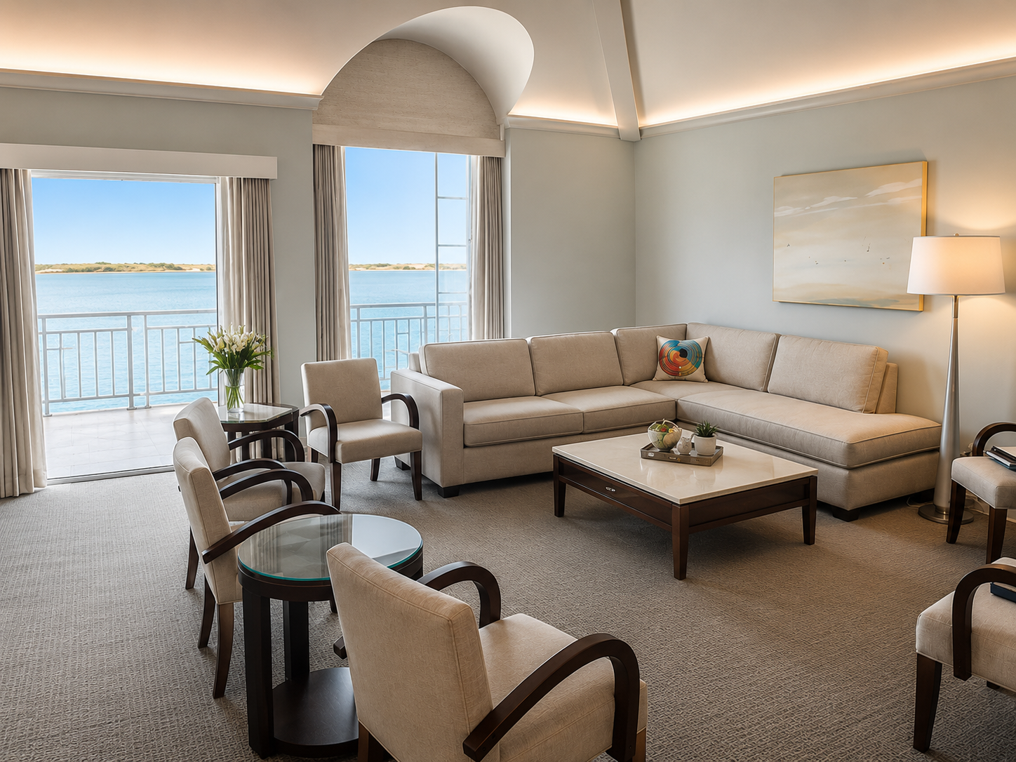 Couples Retreat Sitting Area