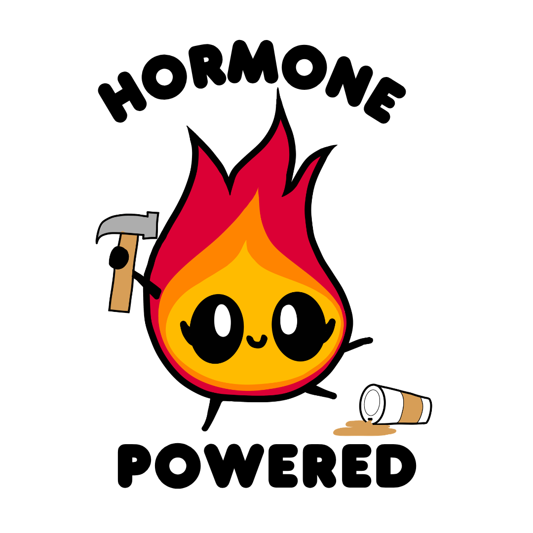 hormonal hot flash sticker from Dr B's sticker Rx