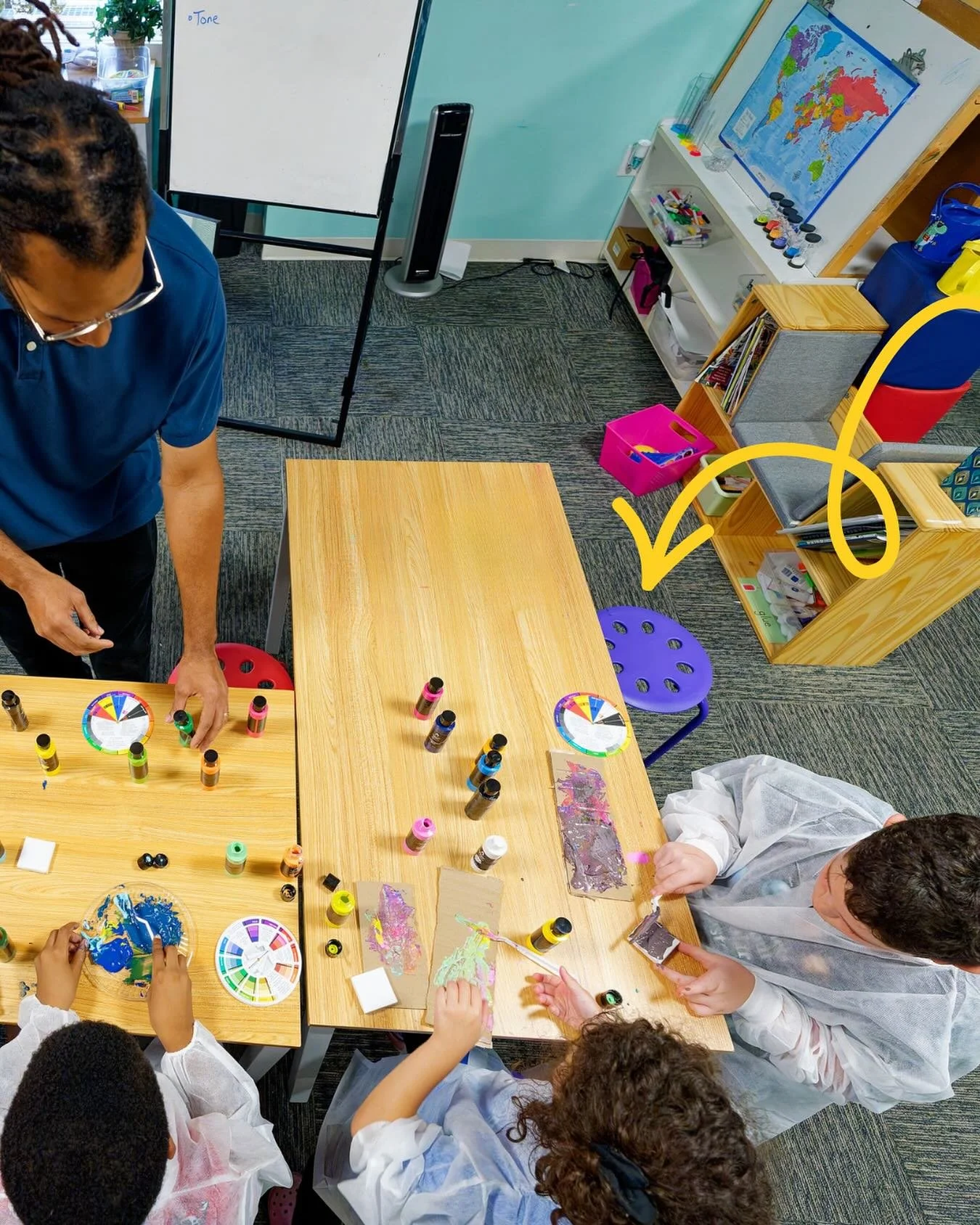 👀 Do you see that arrow? It’s pointing to your child’s seat at Iron Village Prep! 
There’s still time to enroll for the 2025–26 school year — schedule your Discovery Call today and see why families are choosing IVP.