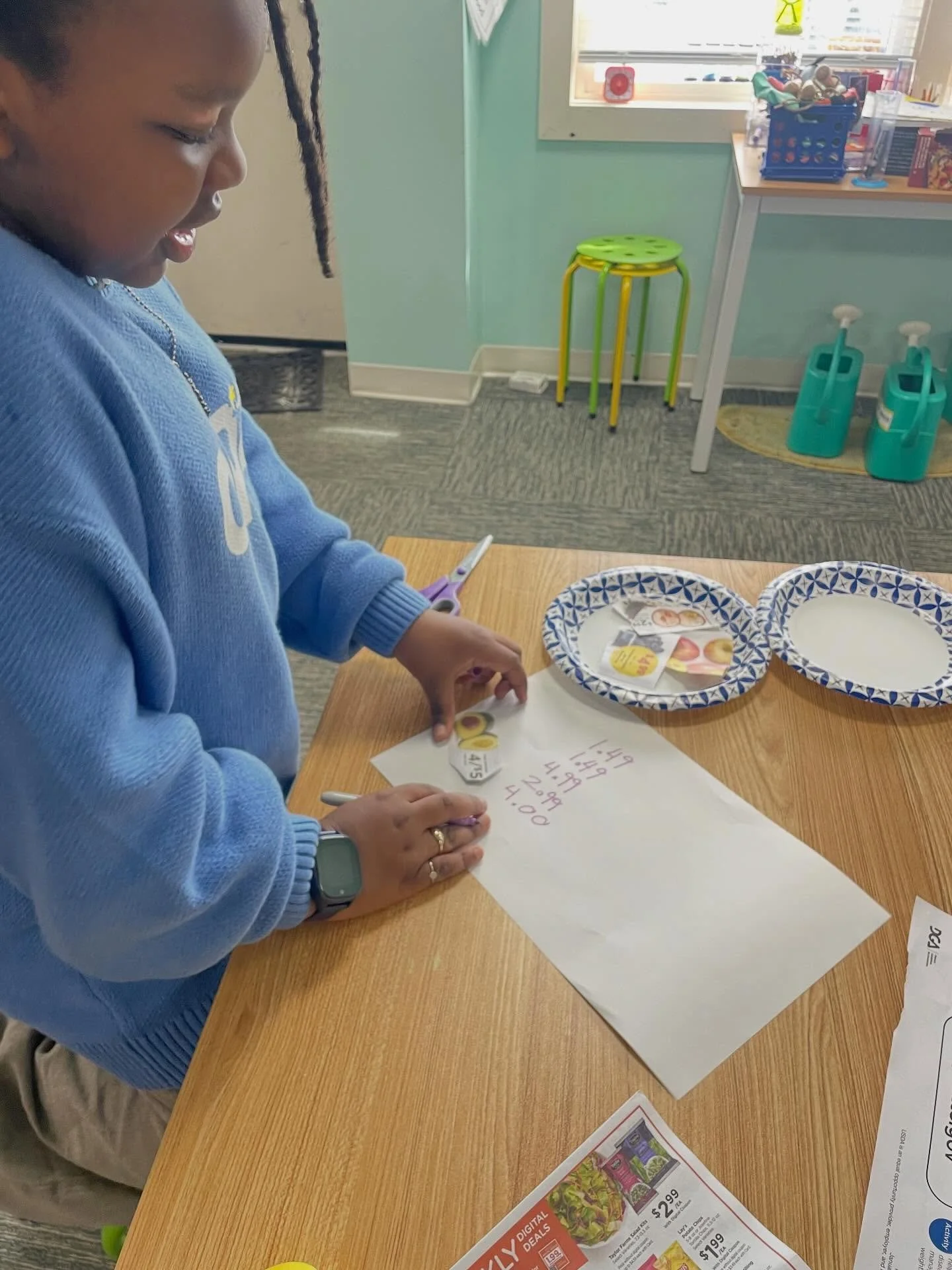 Building healthy habits&mdash;one plate at a time! 🍽️

Our students used the Eat Healthy with MyPlate method from the U.S. Department of Agriculture (@usdagov) to create balanced meals for breakfast, lunch, and dinner&mdash;using grocery ads to cut,