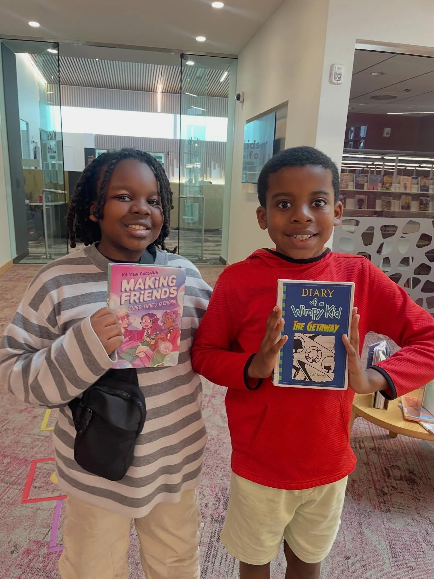 Happy National Library Week! 📚

We&rsquo;re showing love to our local library for being a space where our students can explore, imagine, and discover something new every time they visit.

Whether it&rsquo;s picking out a new book, joining a program,