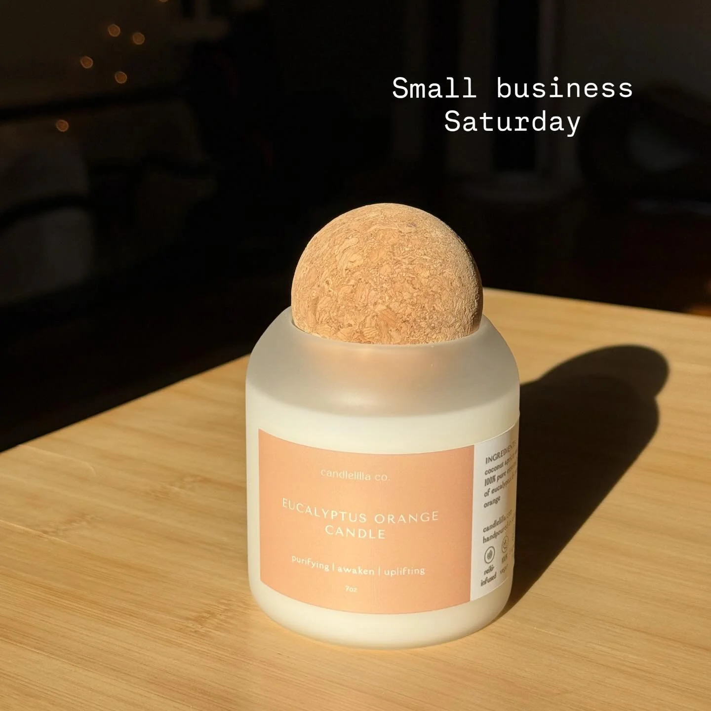 Come support small businesses this Saturday at the Hilton Hotel in Woburn, MA. I&rsquo;ll be there from 10a-3pm with lots of great holiday gifts including our 7oz Aura candles and ritual sets ✨ See you tomorrow! 

#smallbusinesssaturday #reikicandles