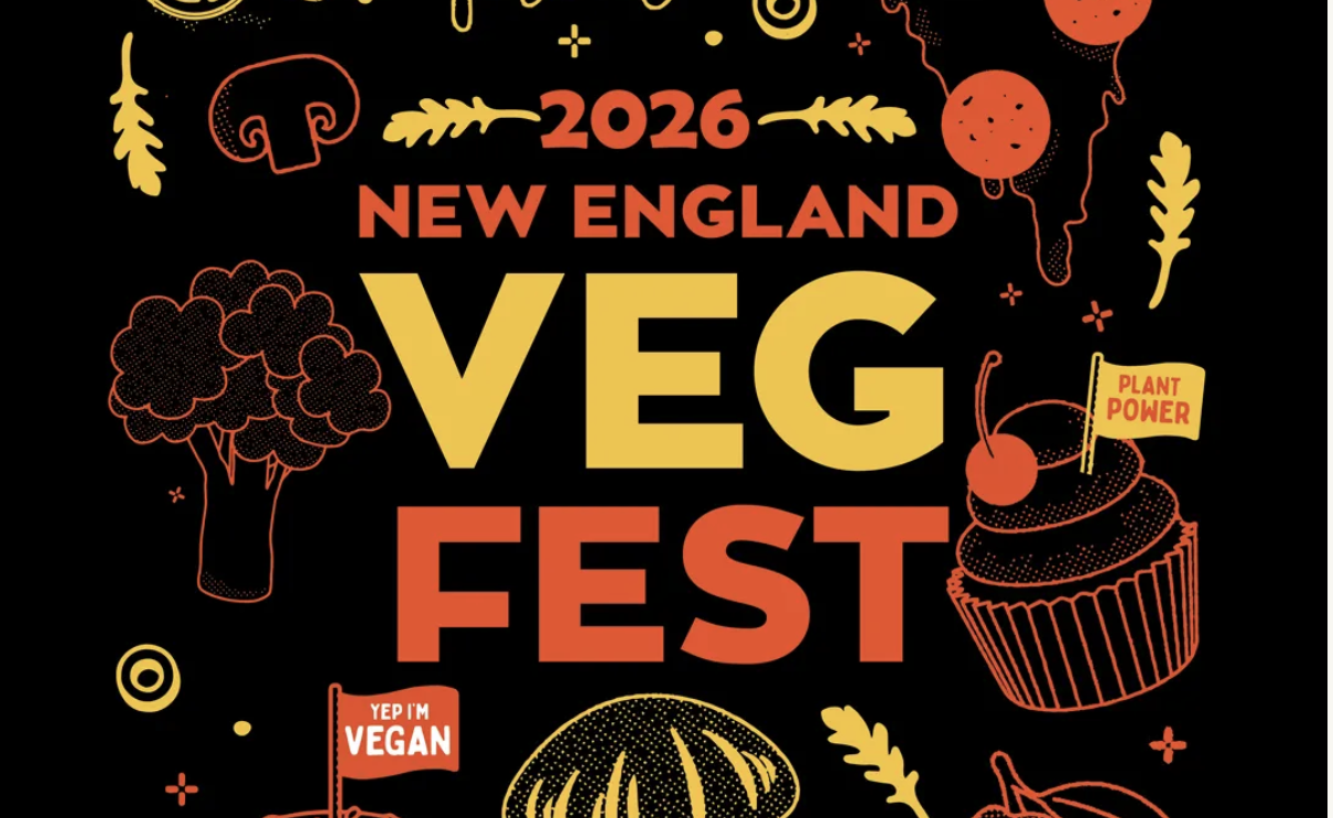 Veg Festival poster for event on April 26th, 12p-5pm 