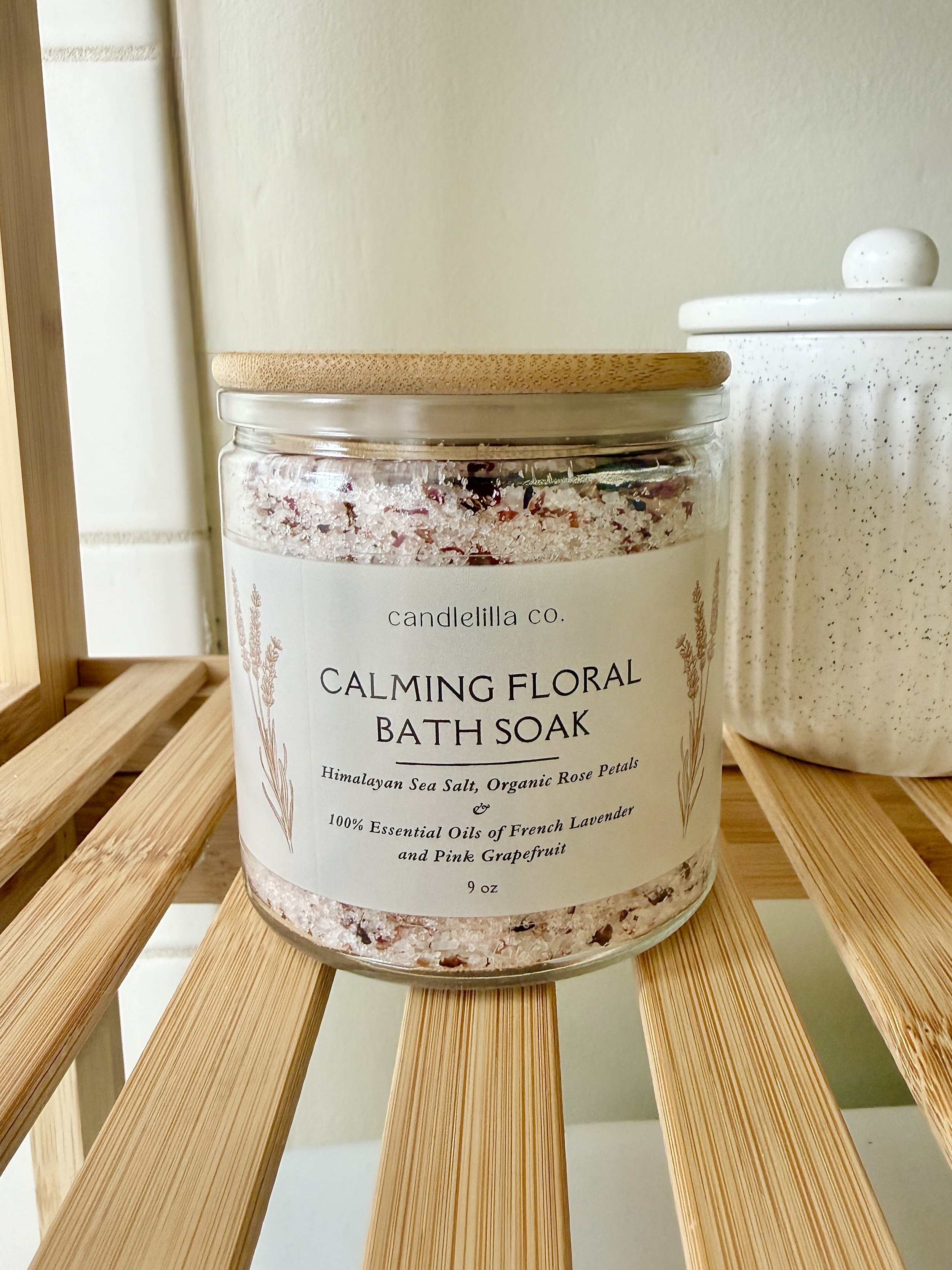 Lavender Floral Bath Soak