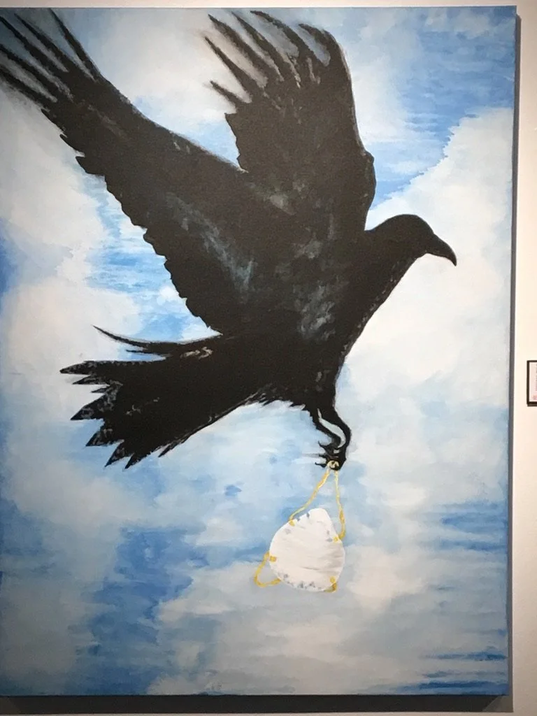 "Mask Off" 24"x 30"