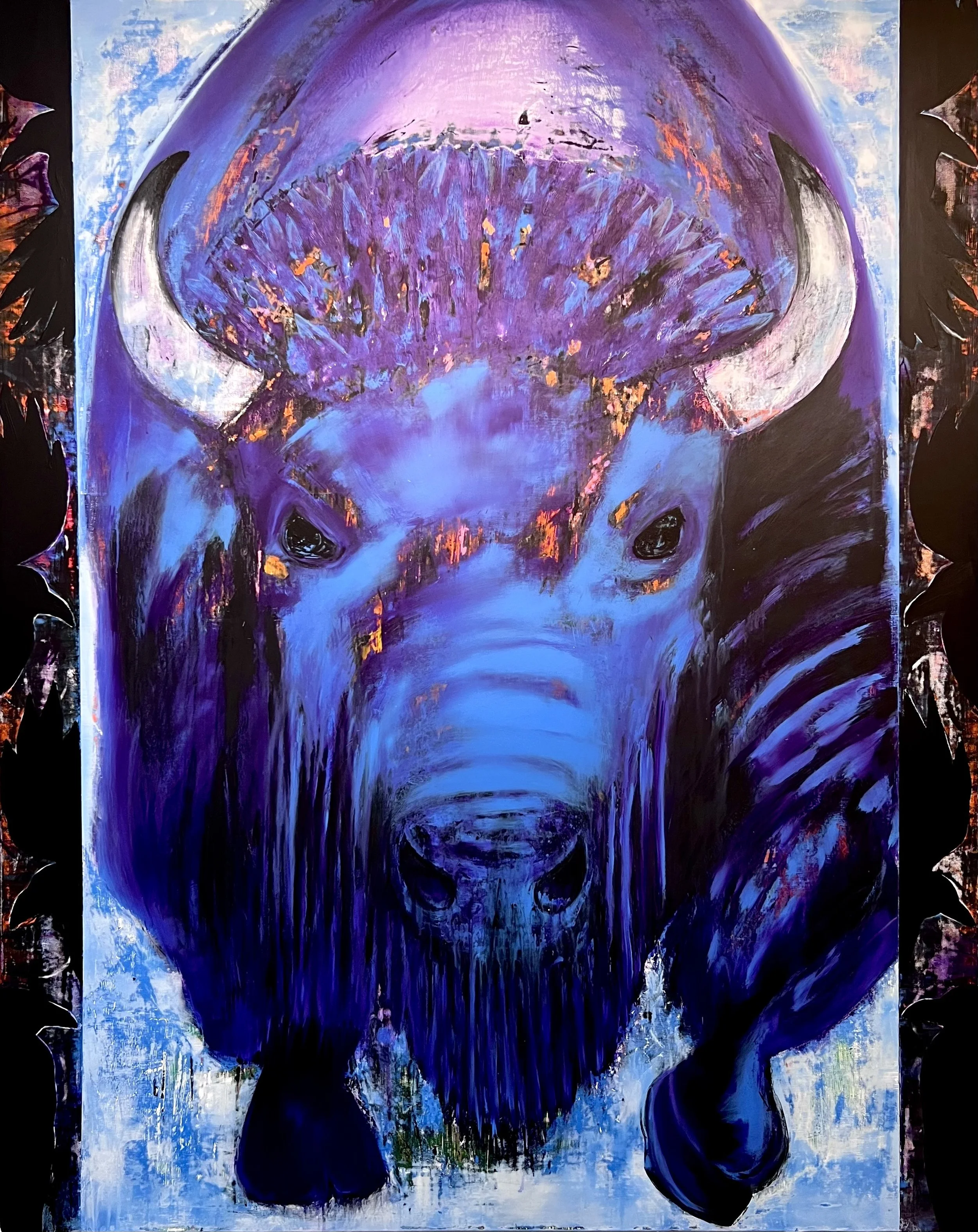 "Providence" 4ft x 5ft Original painting in acrylics.