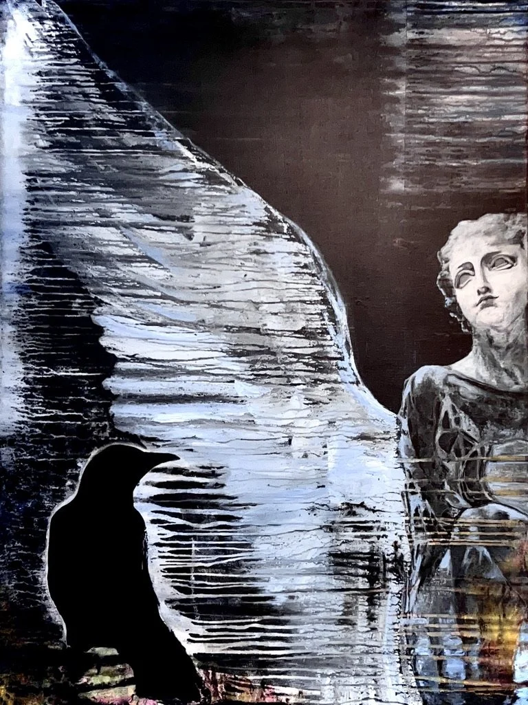 "She Talks To Angels"  36"x 48"