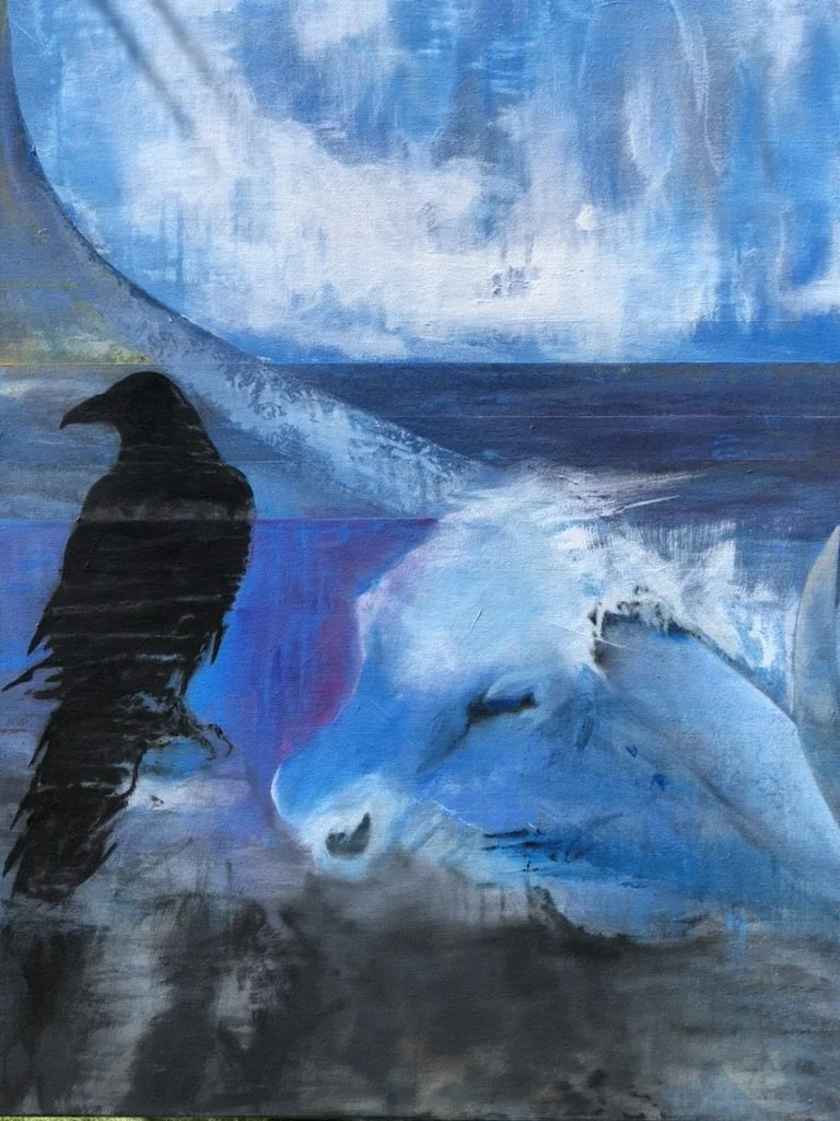 "Tejas Blues" 30"x 40"