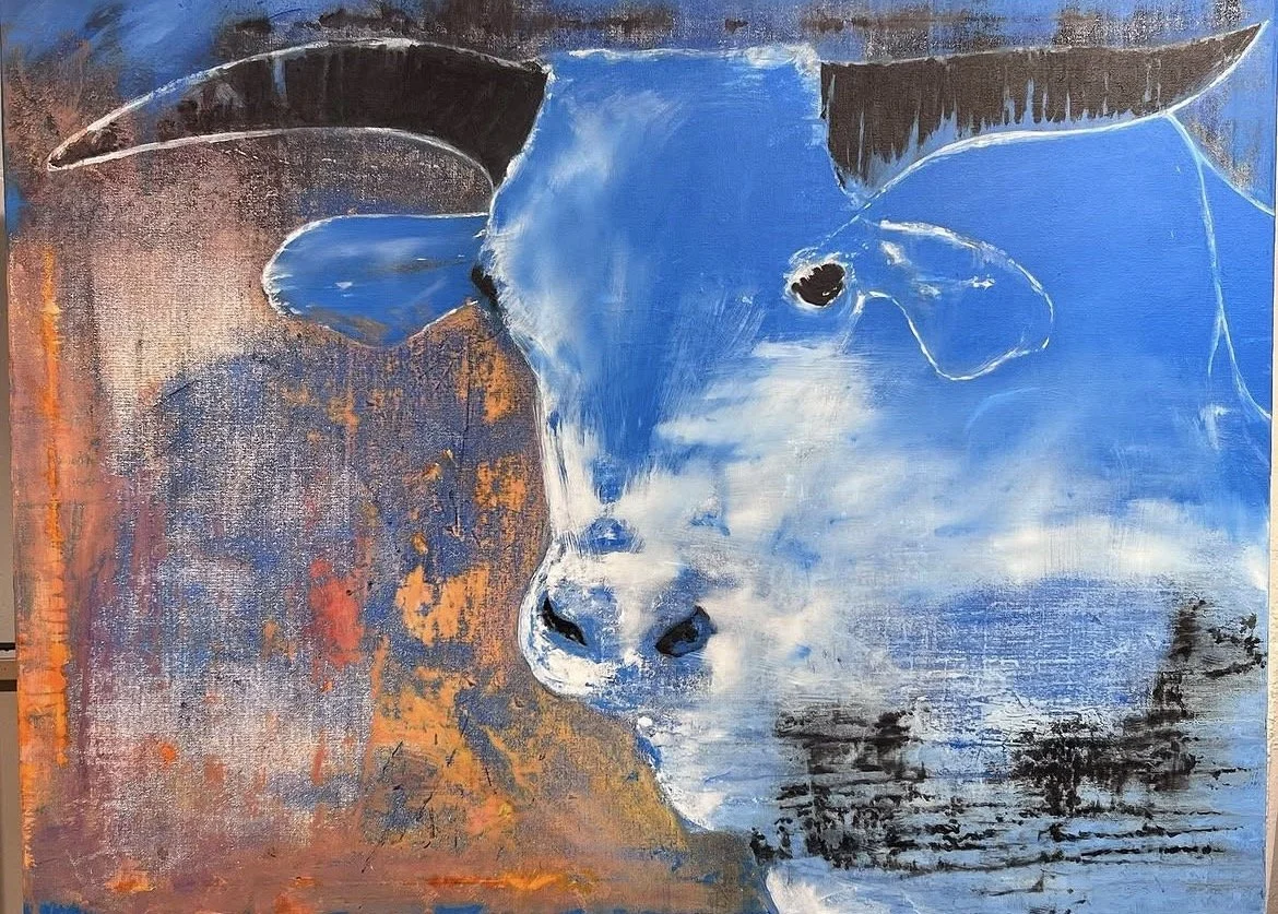 "Sky Bull" 40"x 30"

