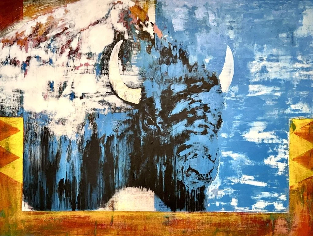 "High Plains Drifter"  48"x 36"
