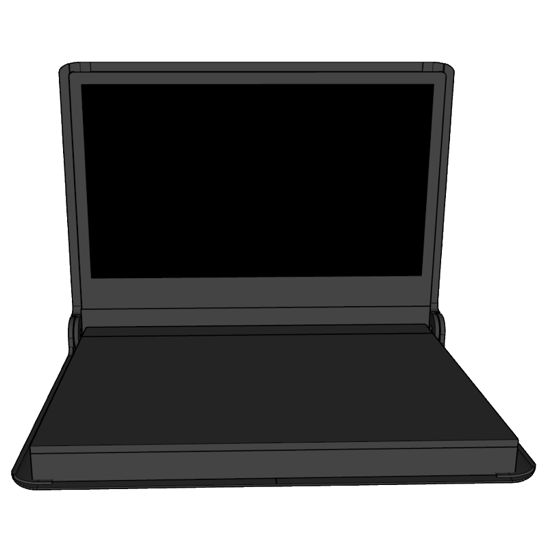 DUAL SCREEN LAPTOP CASE