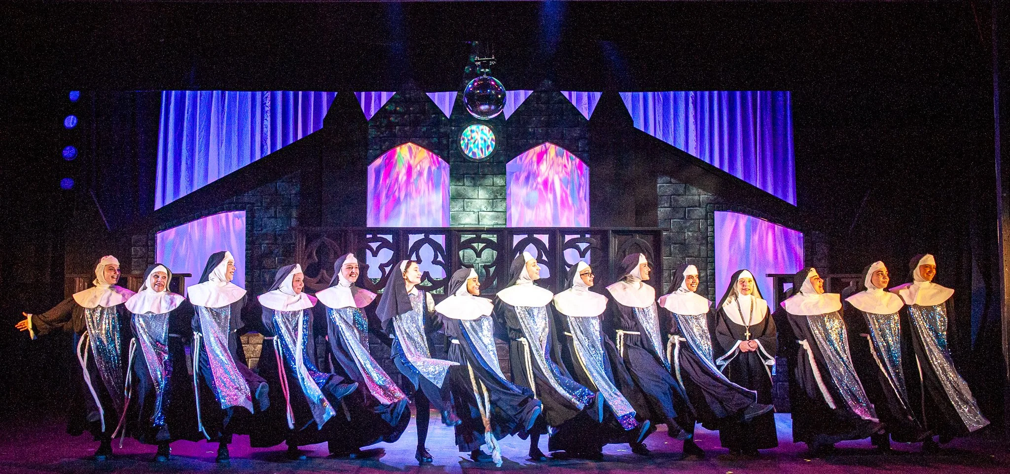 Sister Act Kick Line