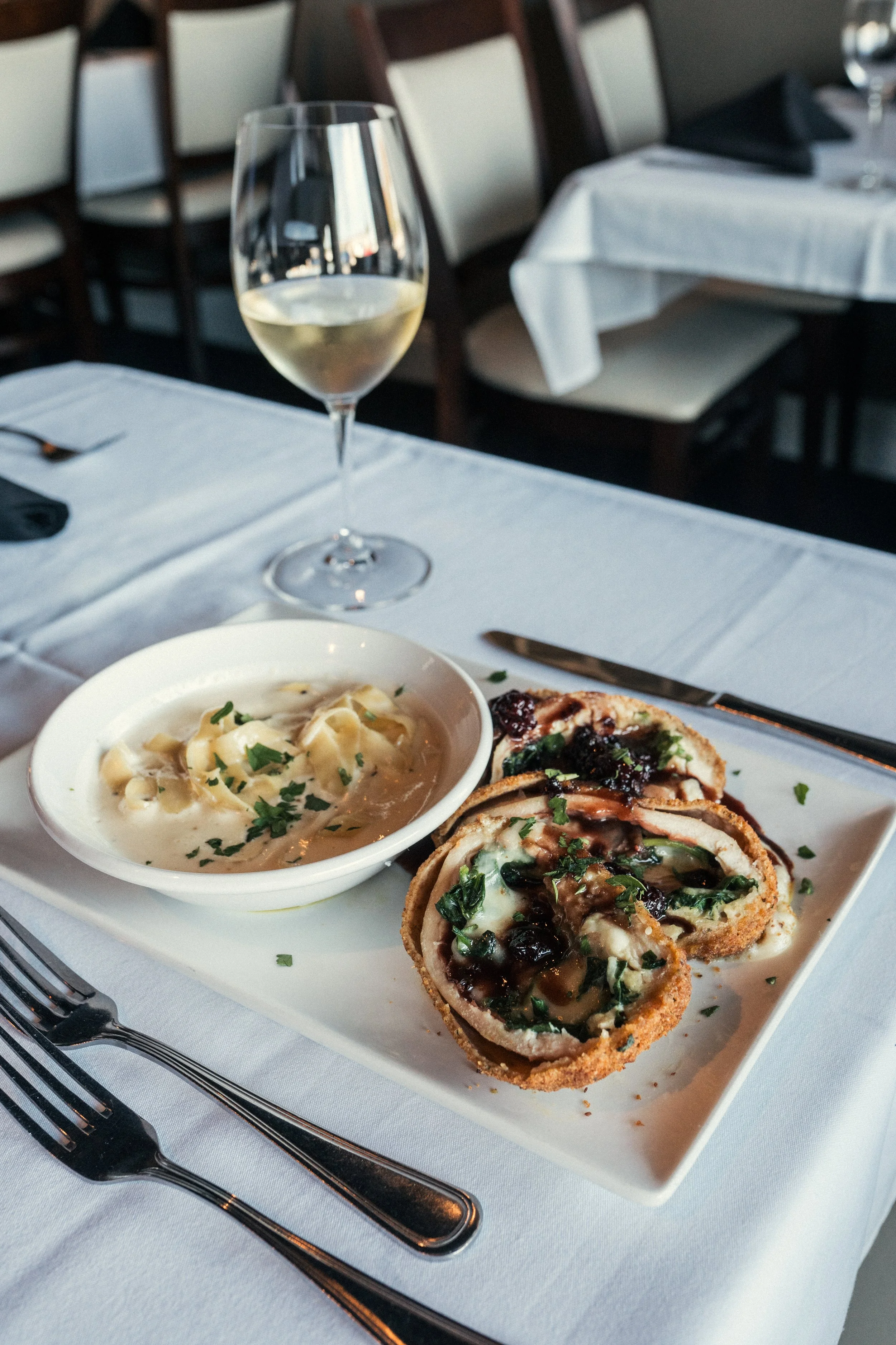 Kippley calls the linguine and clams with white wine sauce the most underrated item on the Scarpa's menu.