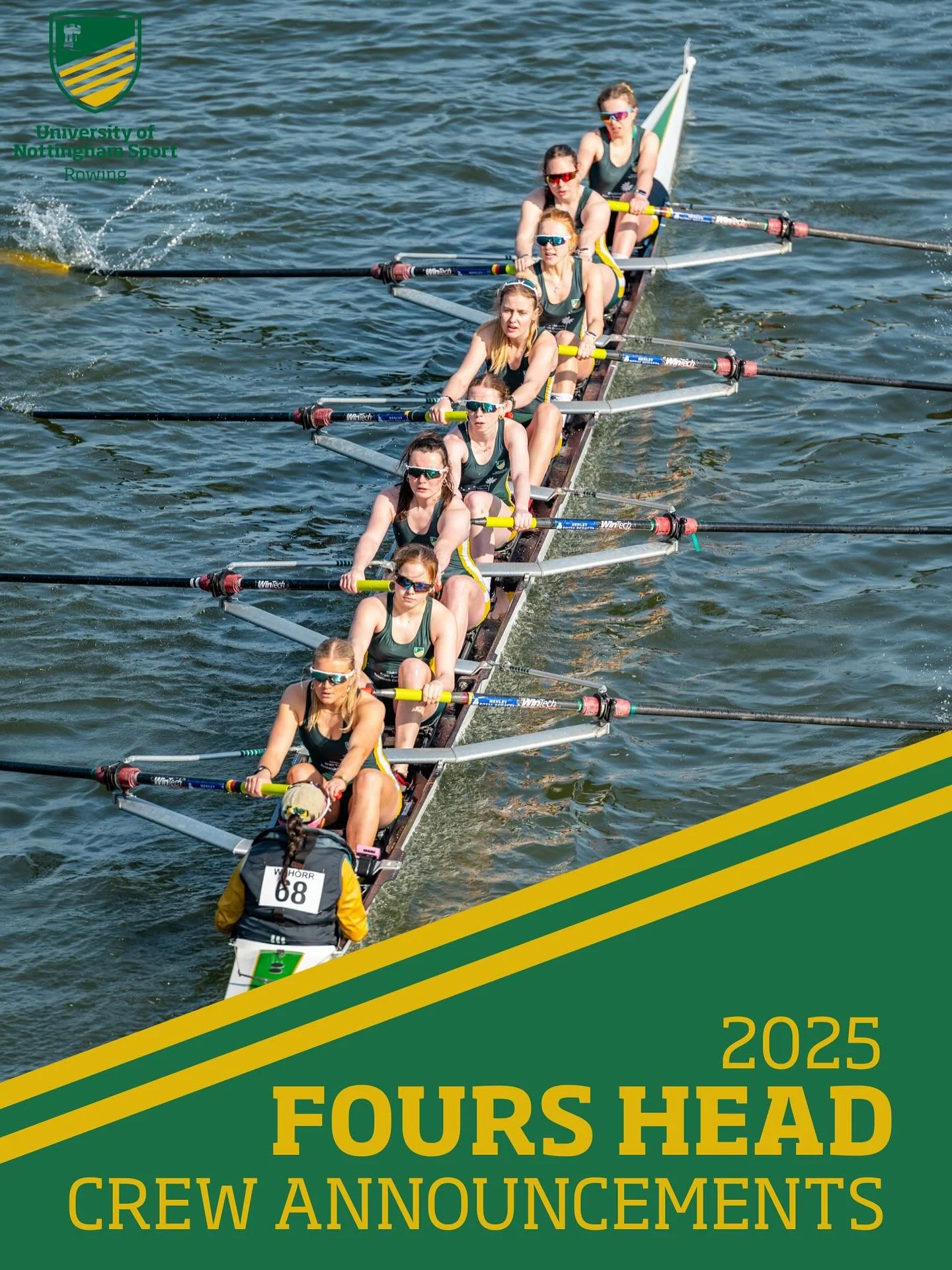 🔥FOURS HEAD CREW ANNOUNCEMENTS🔥

After a strong showing at Nottingham Autumn Head with multiple medals including gold, we are excited to test the waters on the Thames in London. With 7 crews hitting the Tideway tomorrow morning, there is huge poten