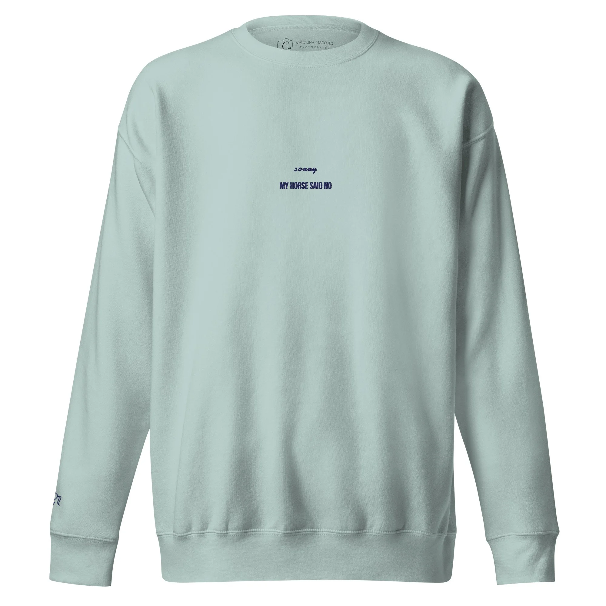 my horse said no sweatshirt