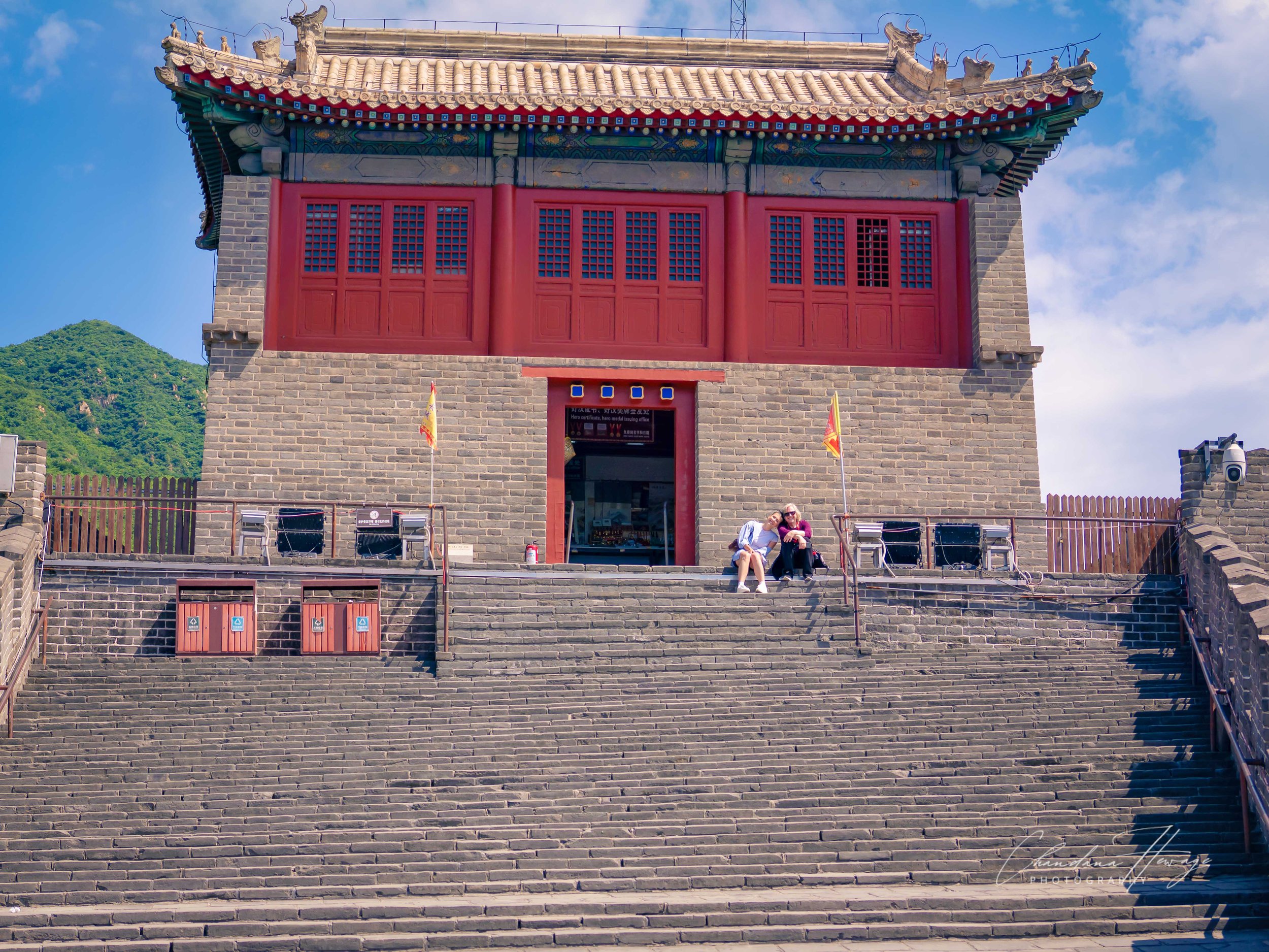 The Watchtower in East Mountain. The end of the climb for tourists.