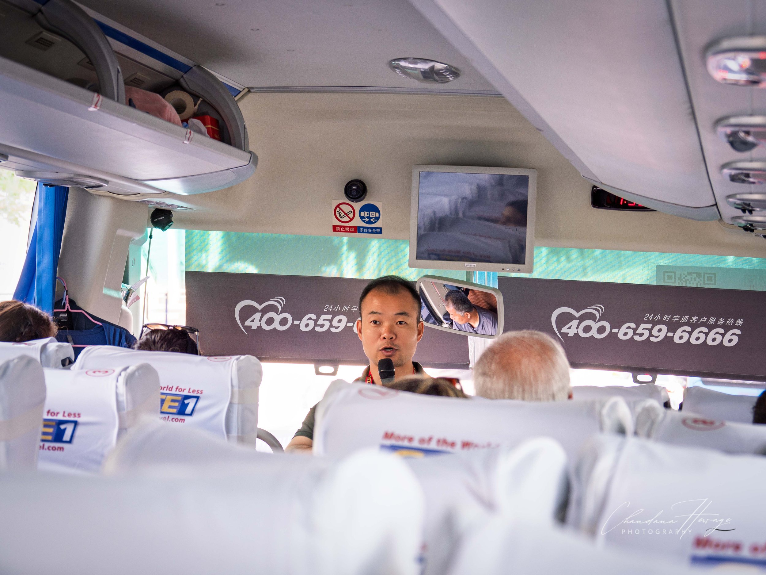 Tour guide, Joe.