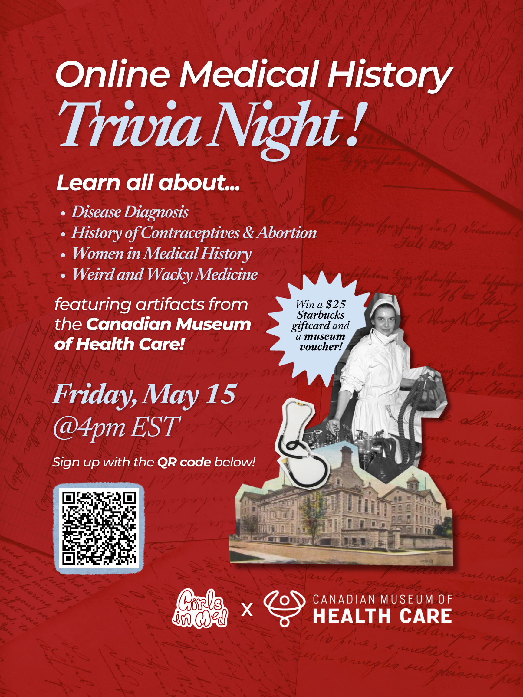 Online Medical History Trivia Night