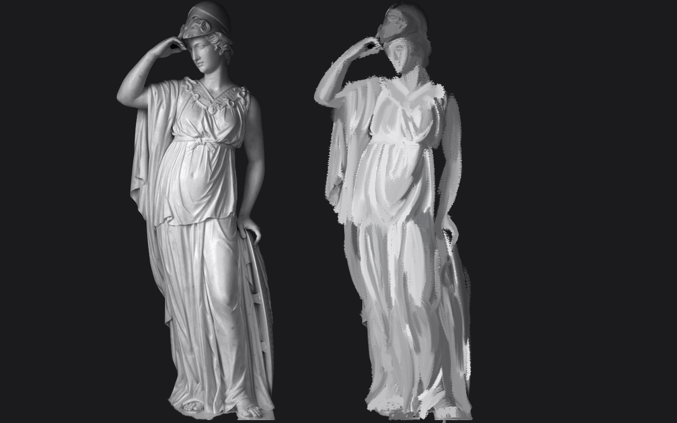 A Value Study made using Adobe Photoshop