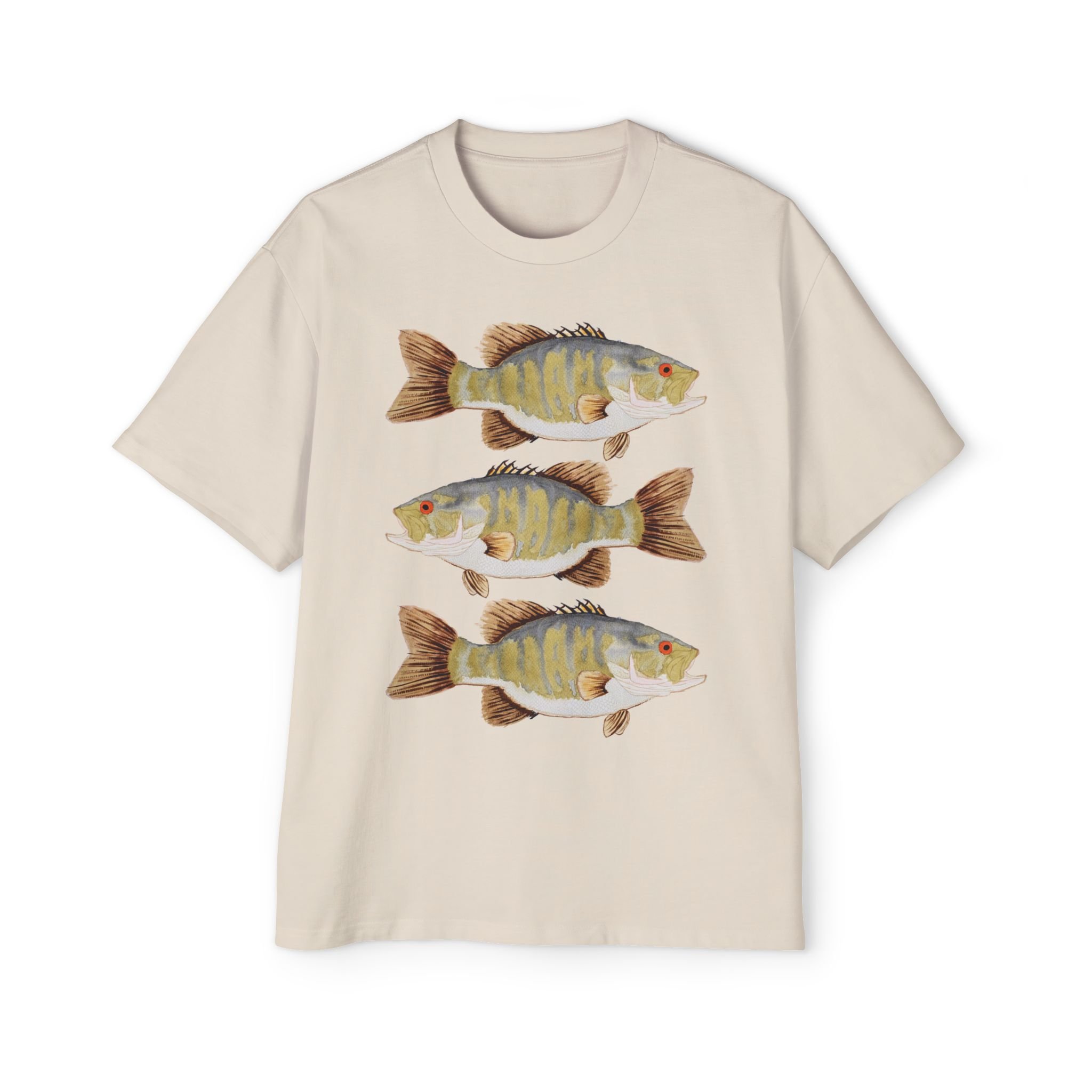 'Smallmouth One' Premium Heavy Oversized Tee