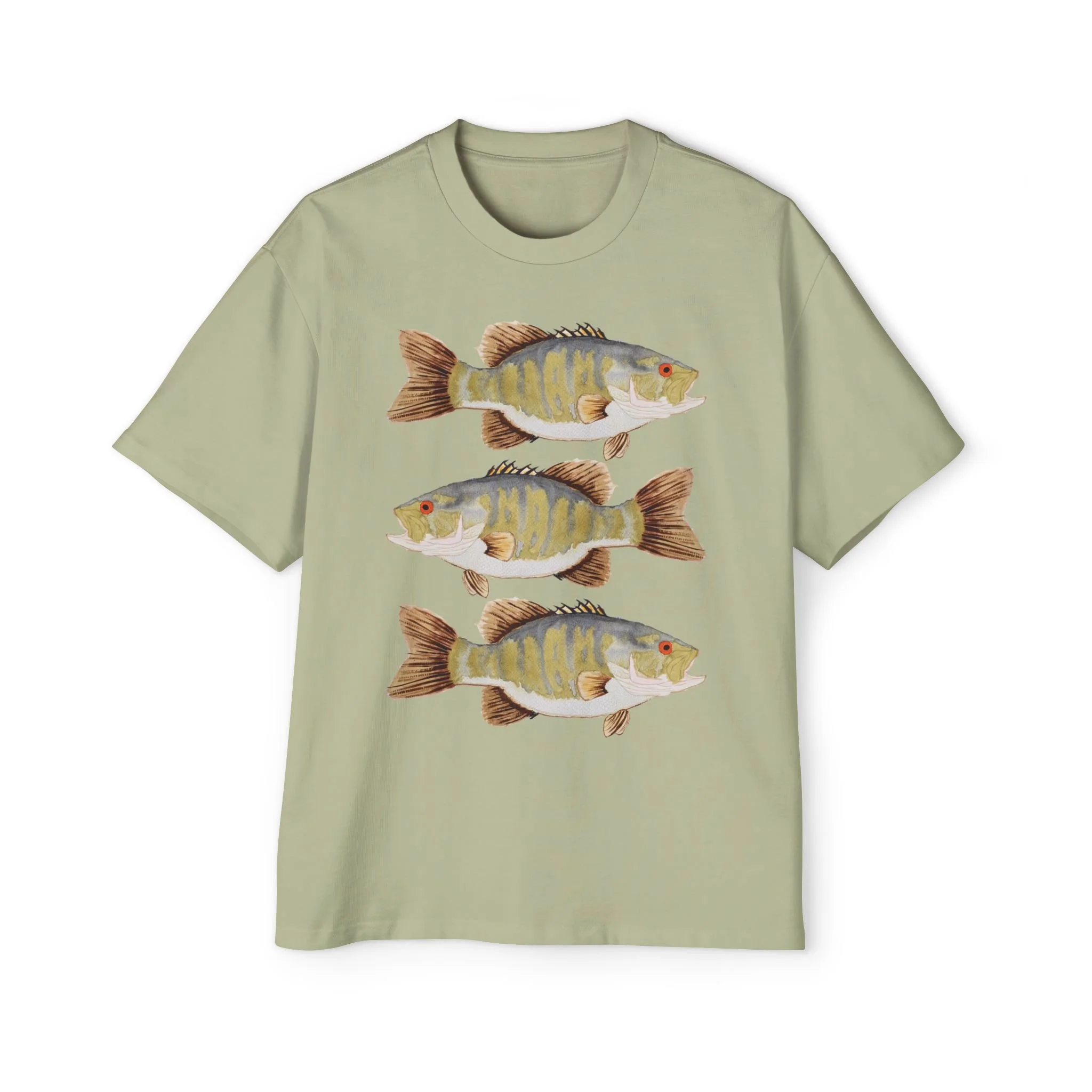 'Smallmouth One' Premium Heavy Oversized Tee