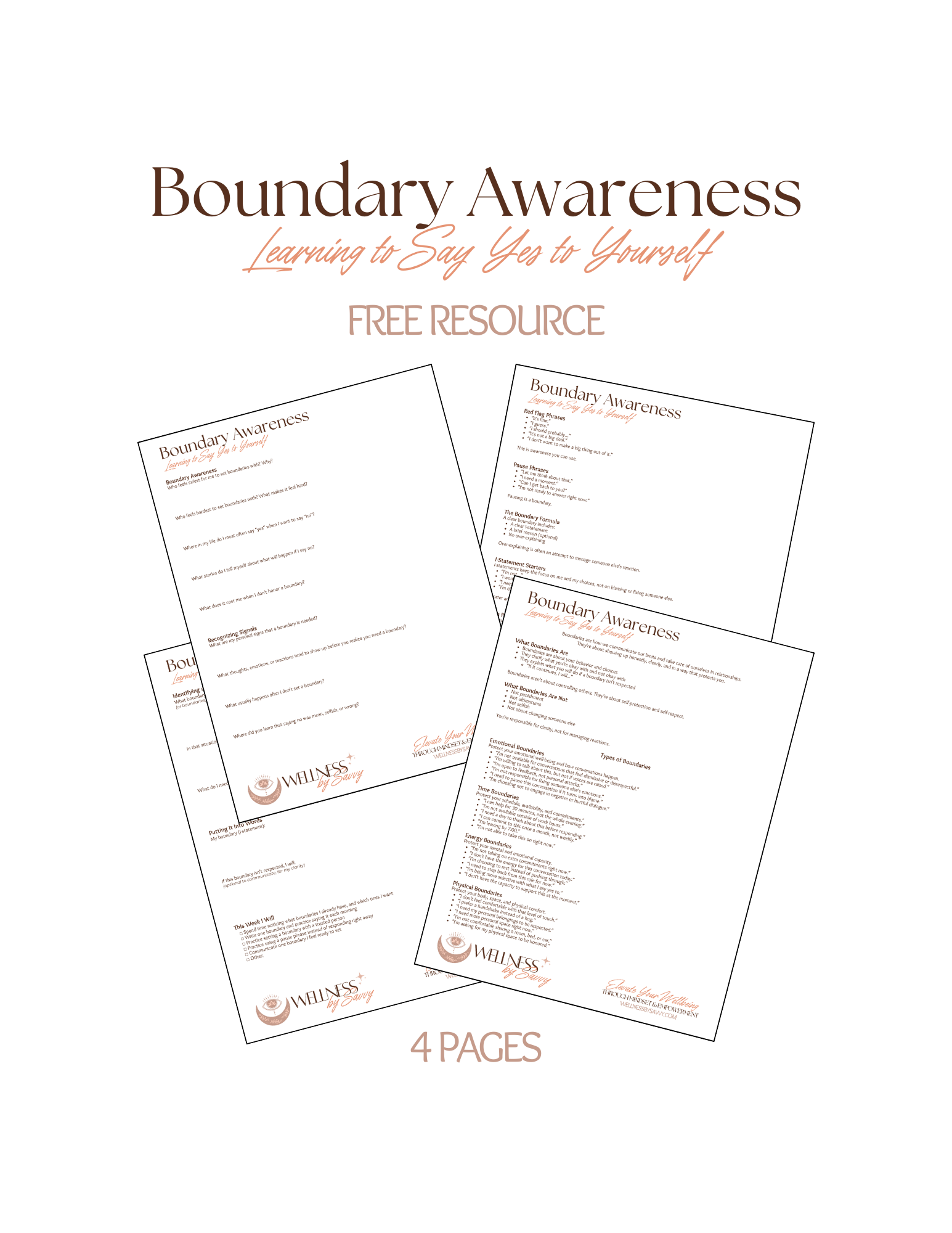 Boundary Awareness: Learning to Say Yes to Yourself