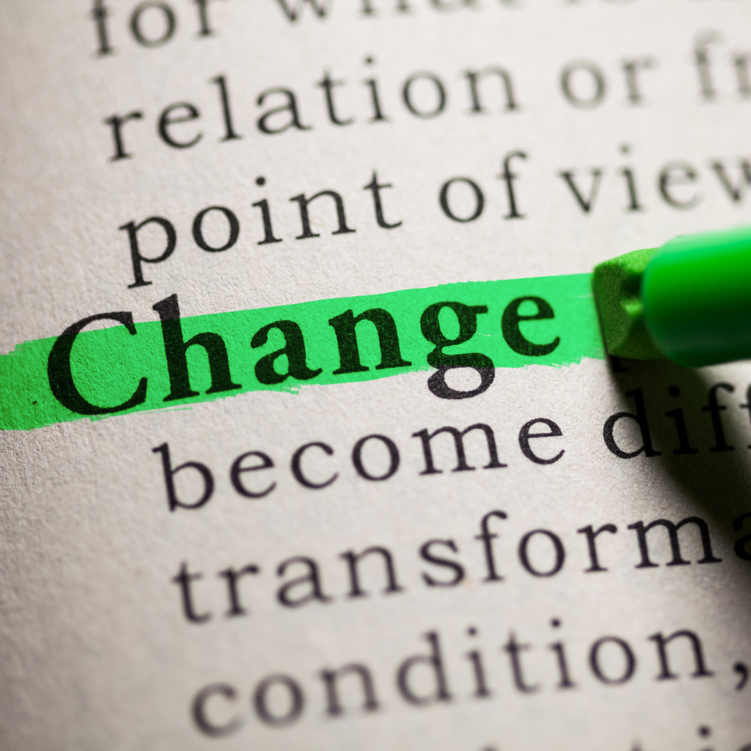 The First Step to Change